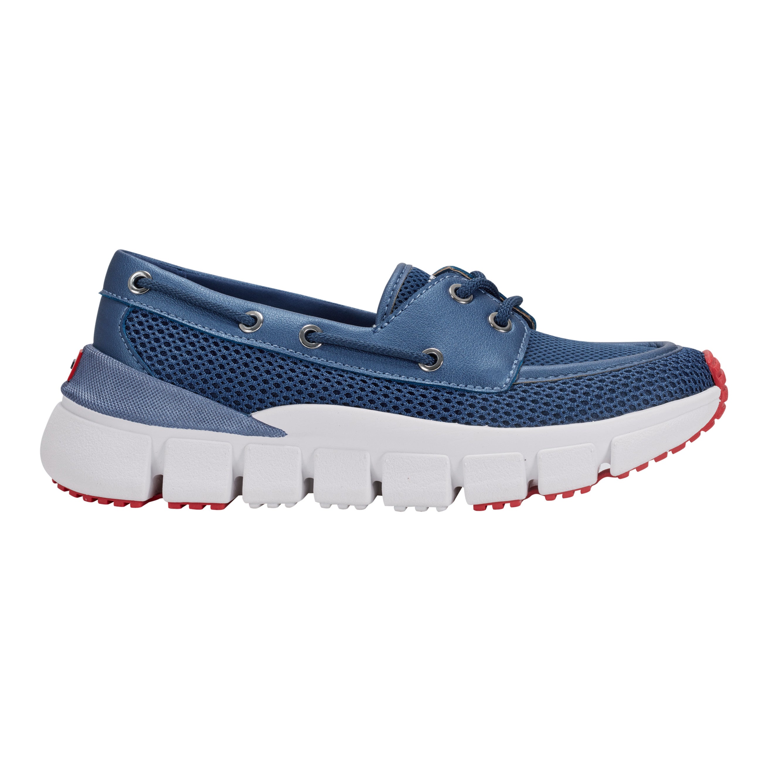 Women's Dark Blue Boat Shoes TIMBERLAND Women Amherst 2-Eye