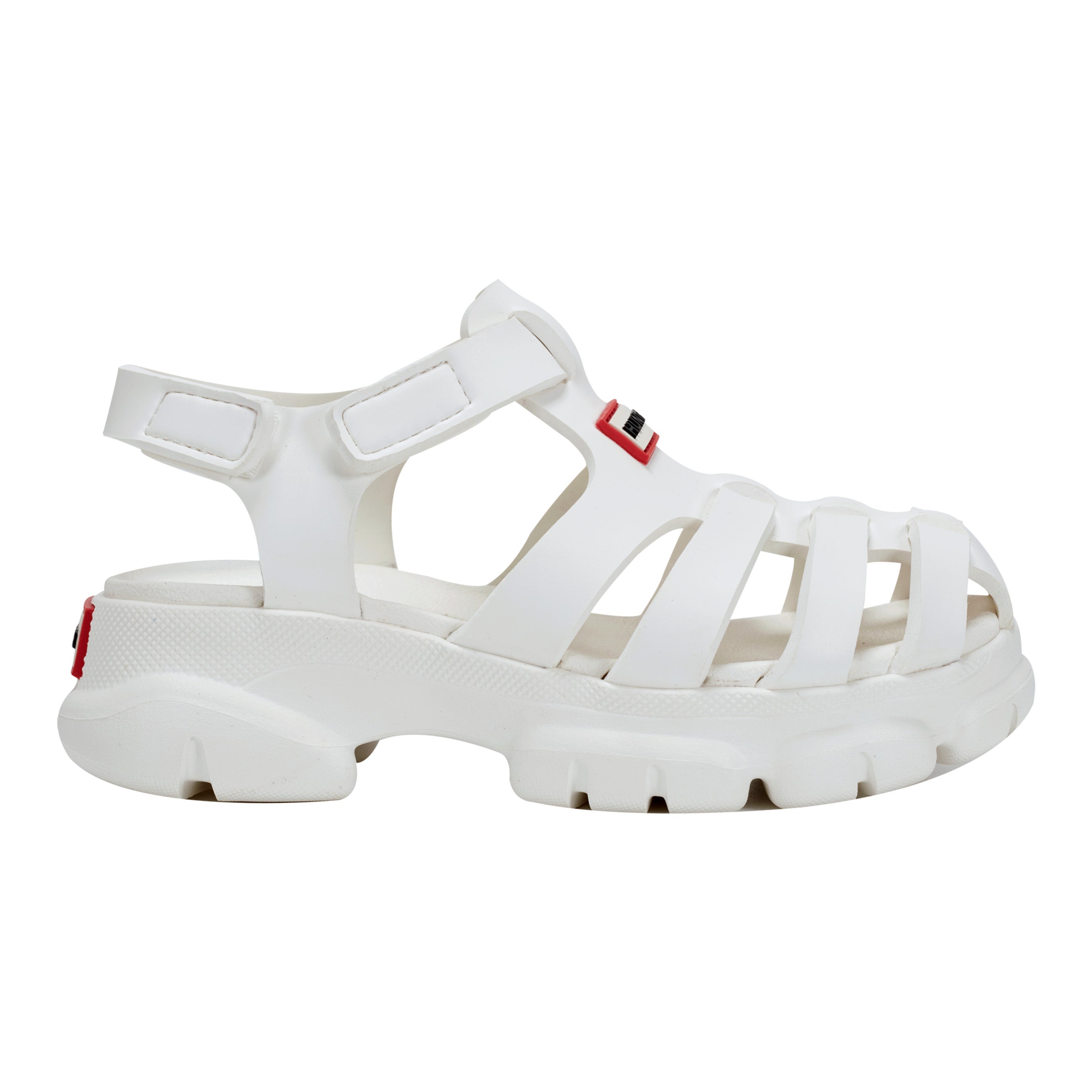Strappy Sandals White Closed Toe Sandals Big Kids Belize Casual