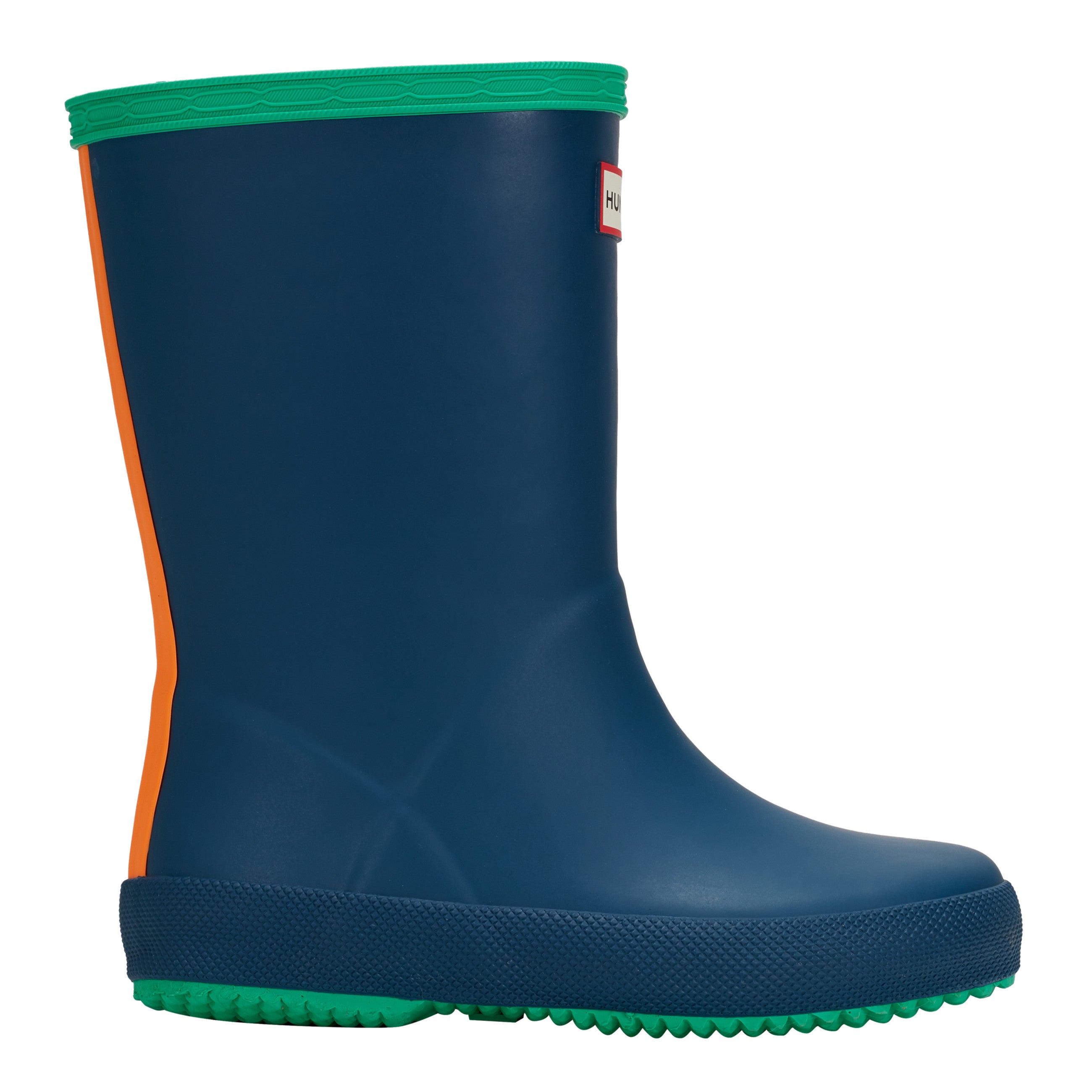 Blue Children's First Hunter Wellies Hunter Kids Classic Pool Blue Wellington Boots – Awesome Shoes