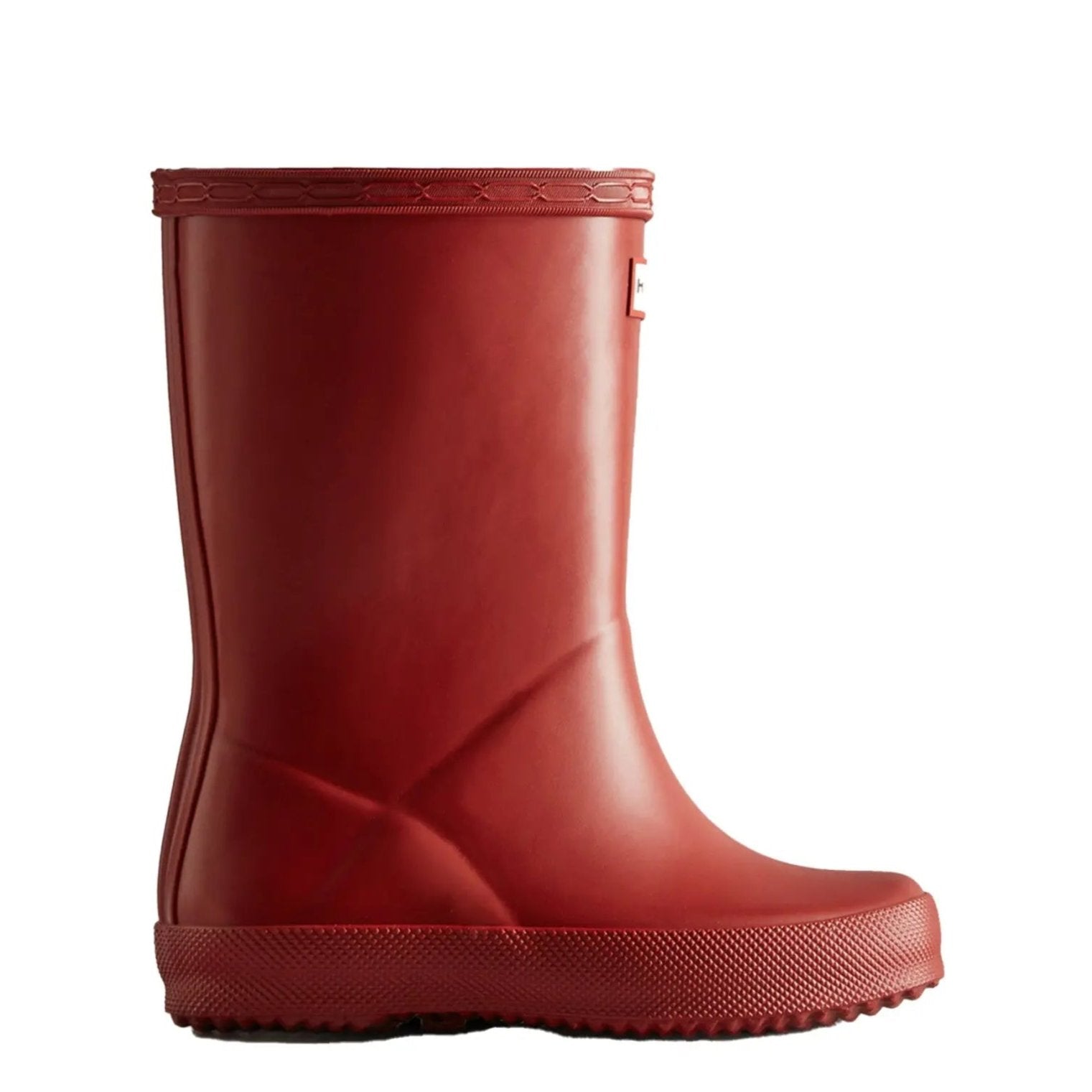 Little kids's Kids First Classic Rain Boots Red Hunter Boots