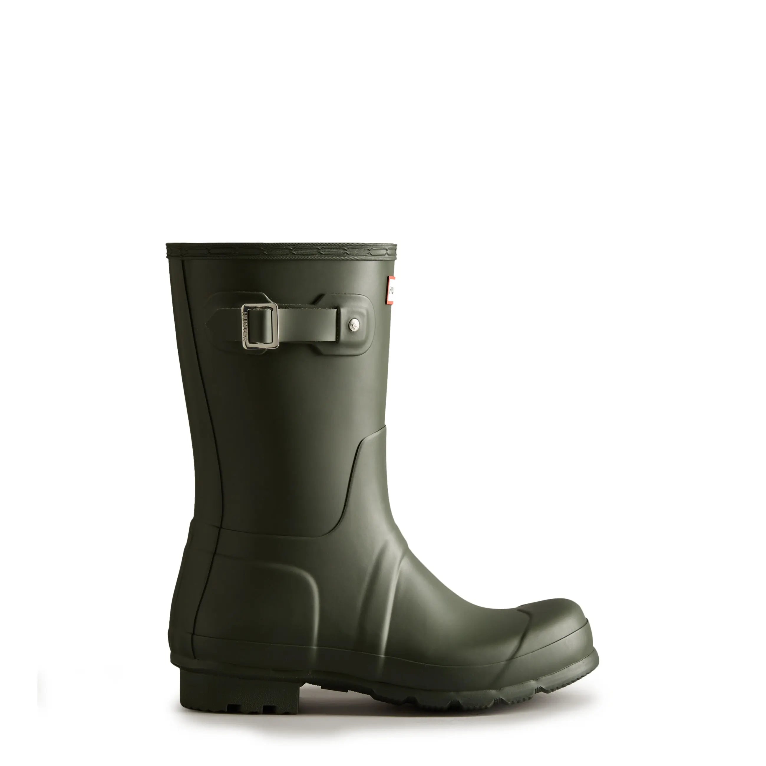 Men's Original Short Rain Boots - Hunter Boots Men's Original Short Rain Boots Dark Olive Hunter Boots Men's > Rain Boots > Short Rain Boots