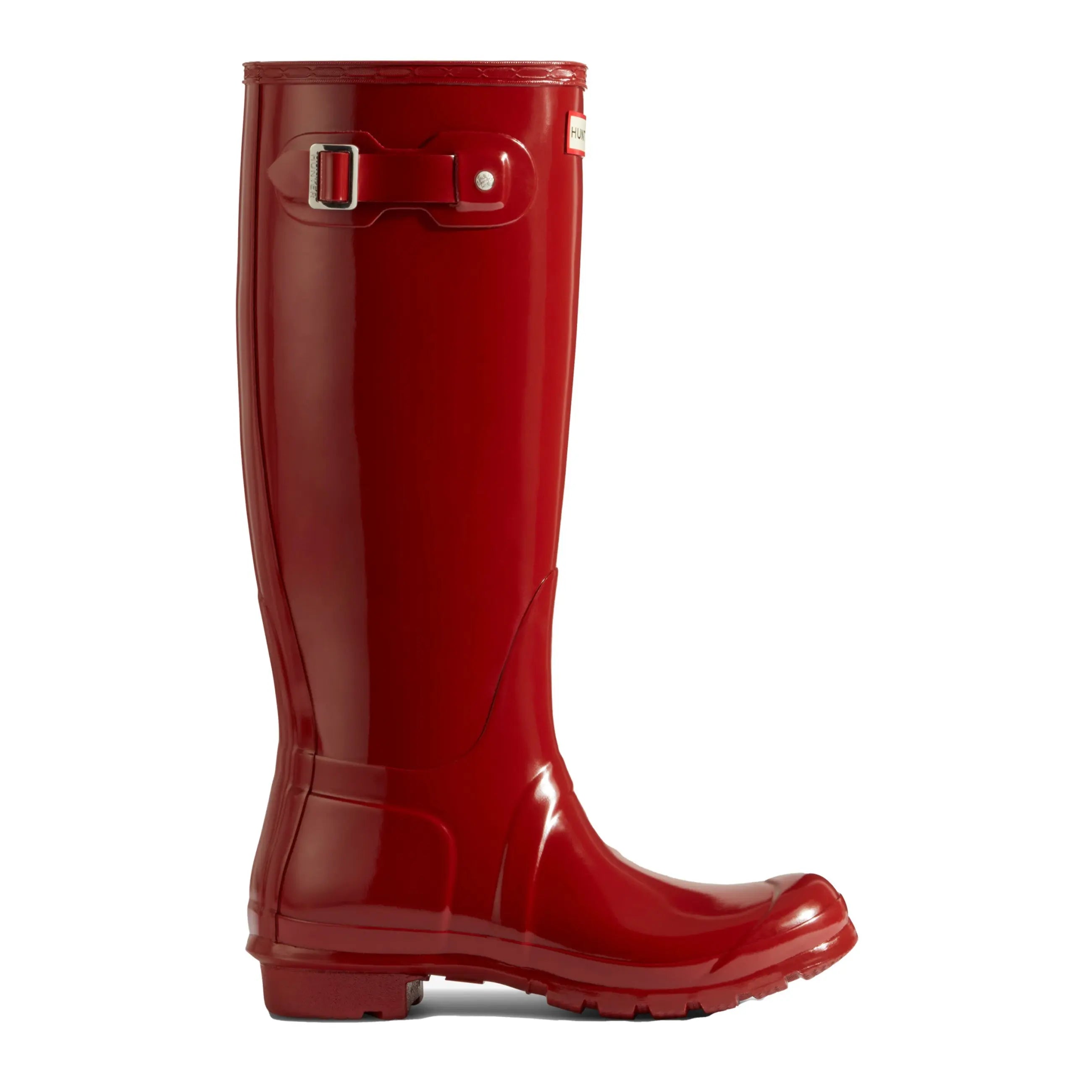 Women's Original Tall Gloss Rain Boots - Hunter Boots Women's Original Tall Gloss Rain Boots Military Red Hunter Boots Women's > Rain Boots > Tall Rain Boots