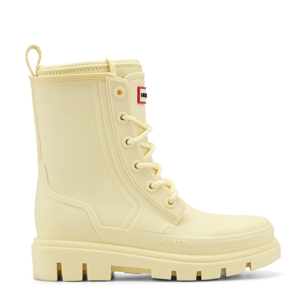 Women's Diana Waterproof Lace-Up Rain Boots - Light Yellow