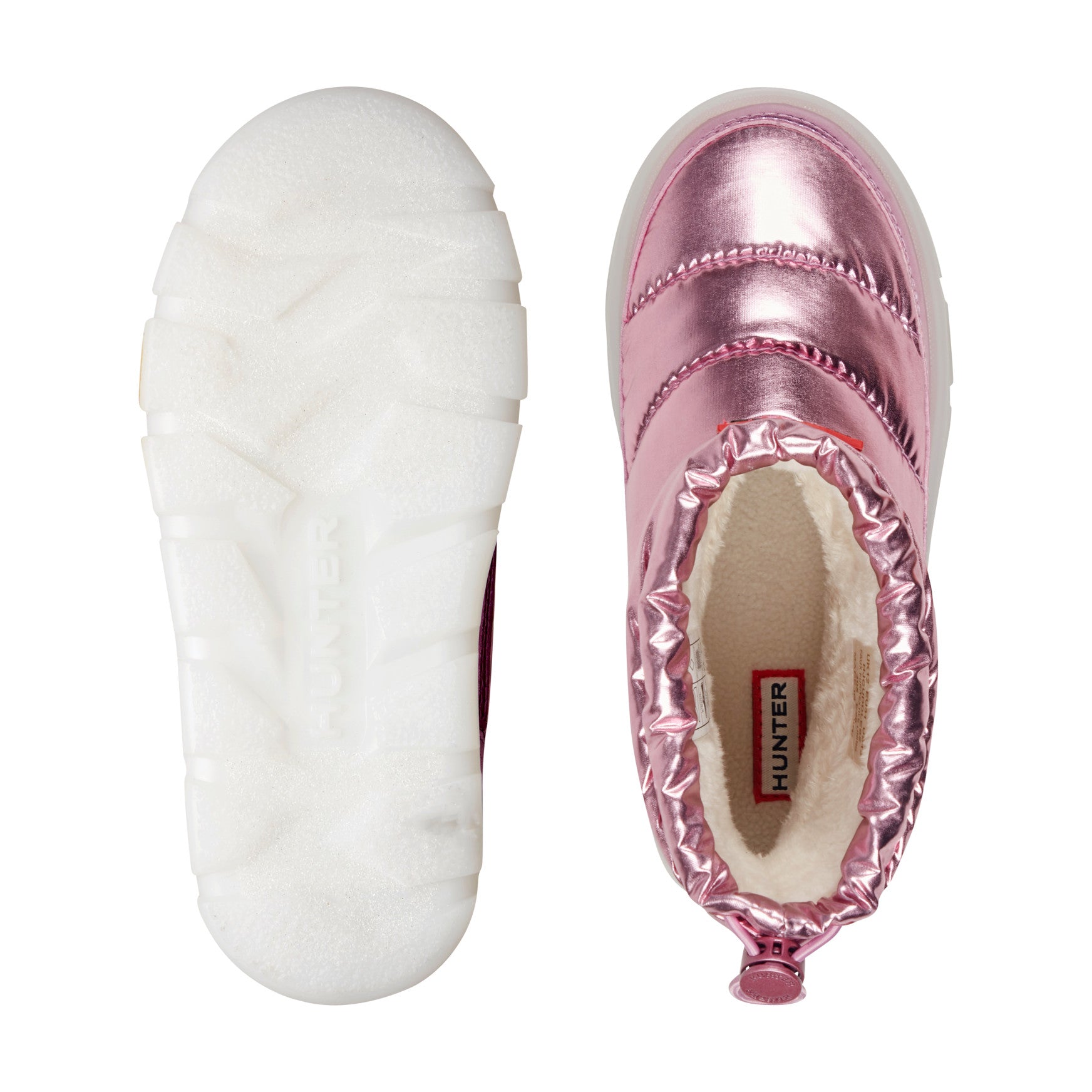 Big Kids Cuddle Lug Sole Insulated Waterproof Snow Booties