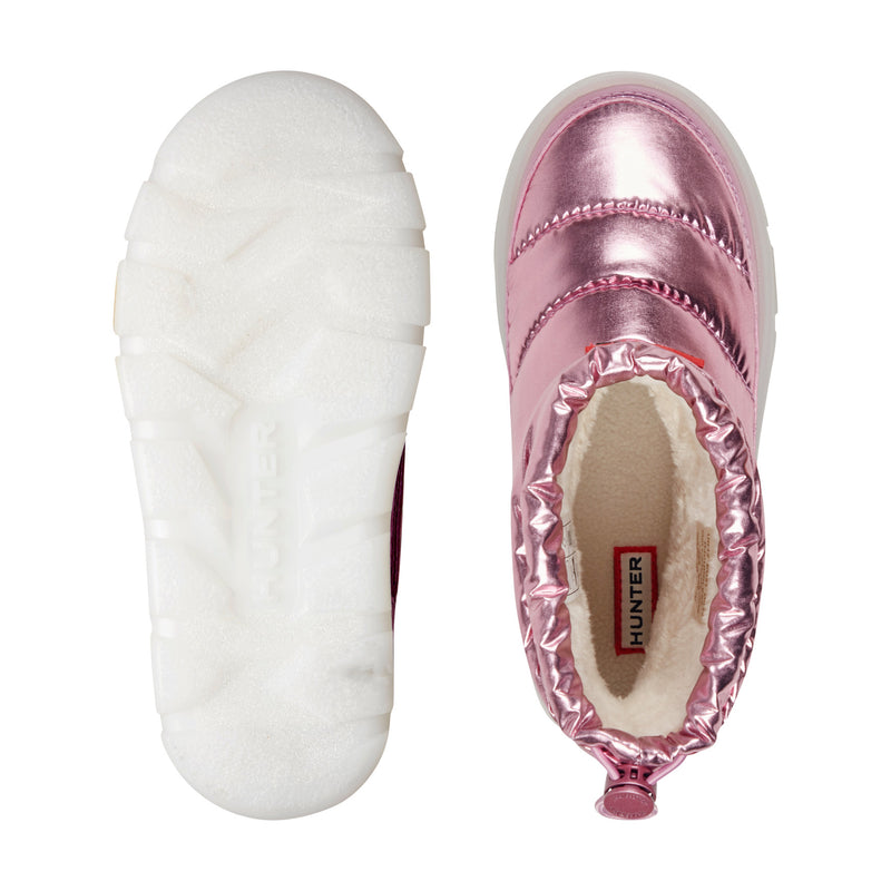 Big Kids Cuddle Lug Sole Insulated Waterproof Snow Booties