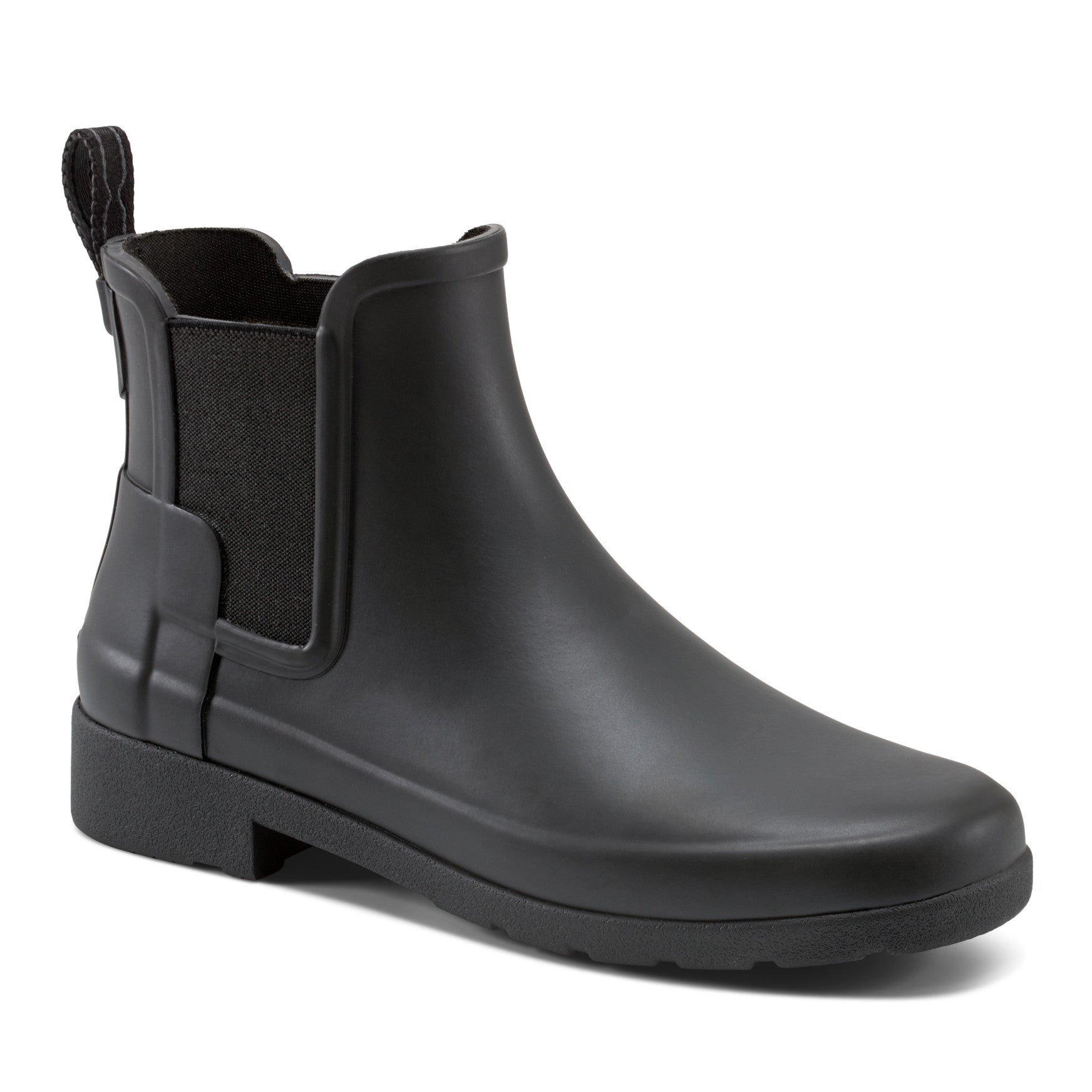 Women's Refined Slim Fit Chelsea Boots - Black | Hunter Boots