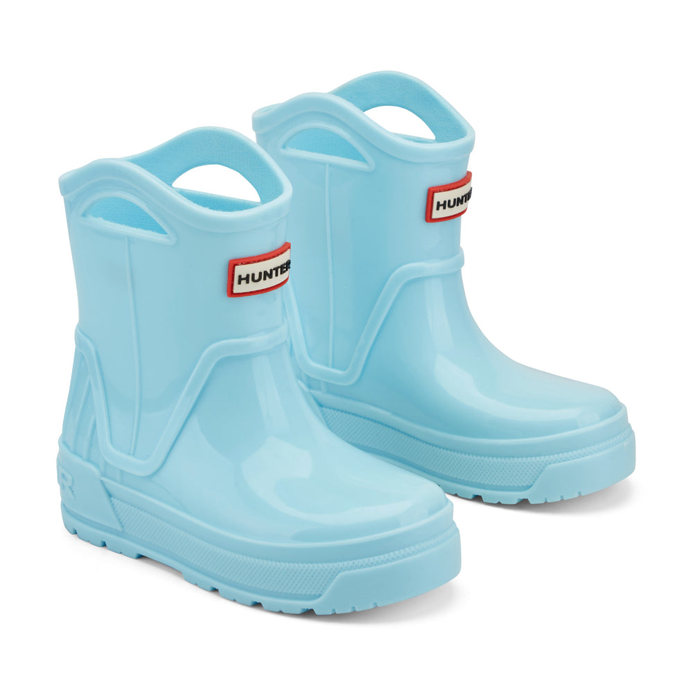 Little Kids Georgey Waterproof Rain Boots - Light Blue | Hunter Boots