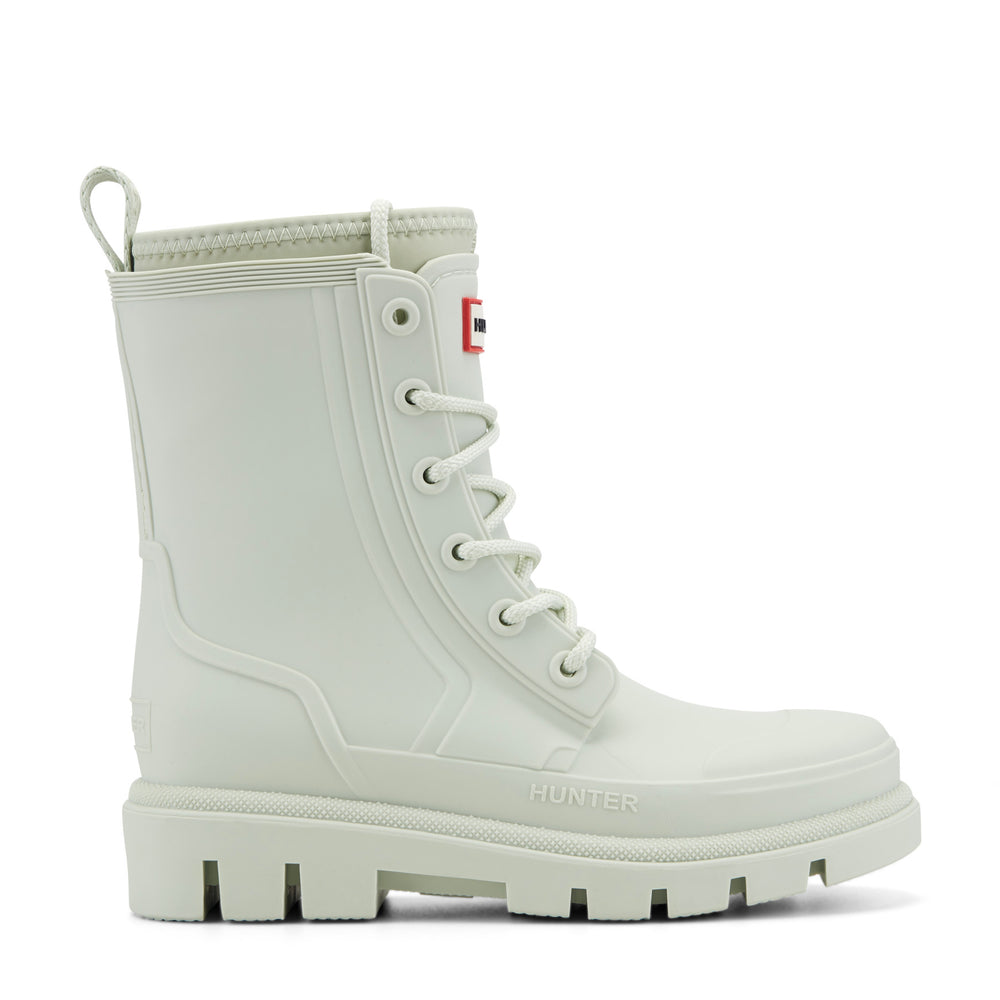Women's Diana Waterproof Lace-Up Rain Boots - Light Green | Hunter Boots