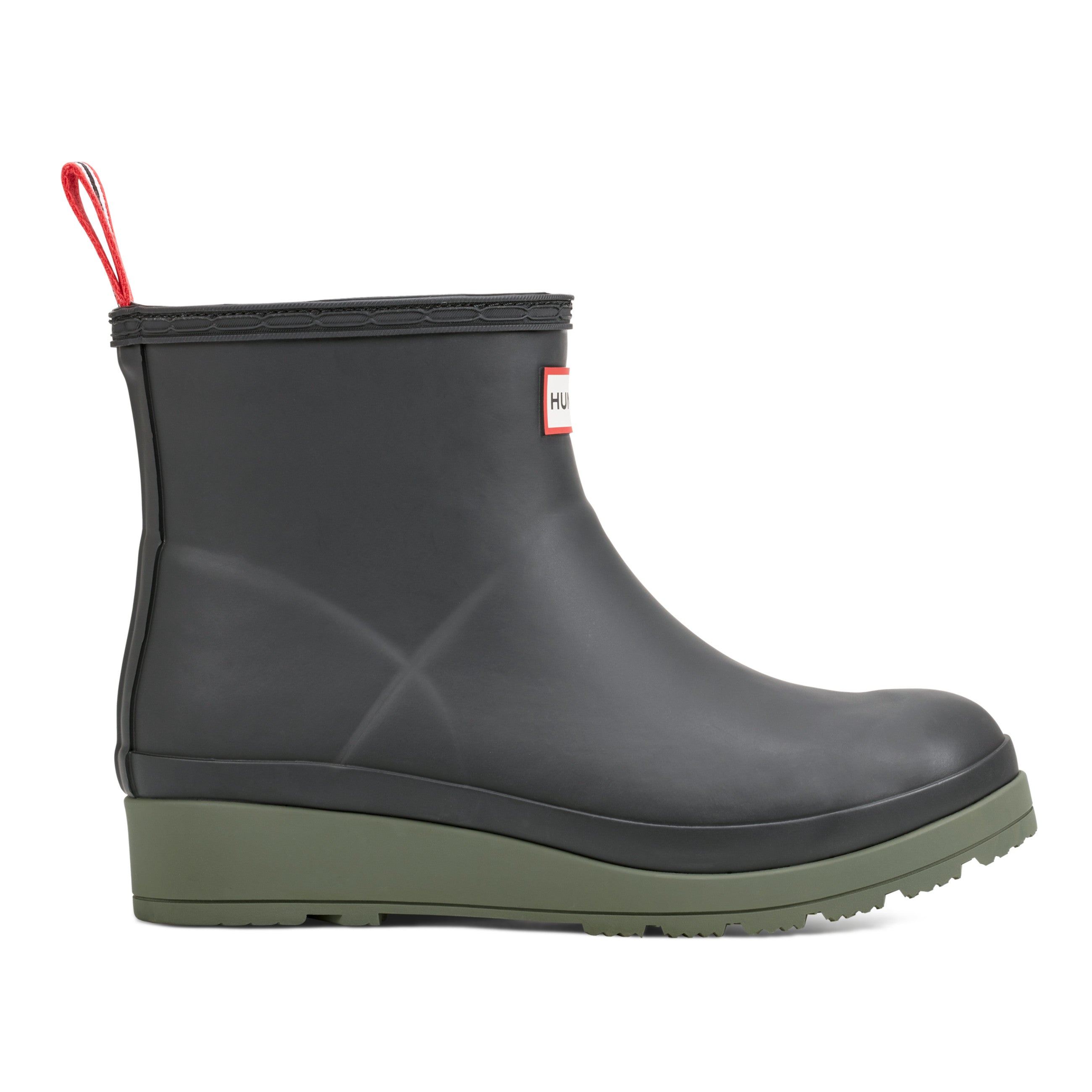 Women's PLAY⢠Insulated Vegan Shearling Short Rain Boots - Black | Hunter Boots