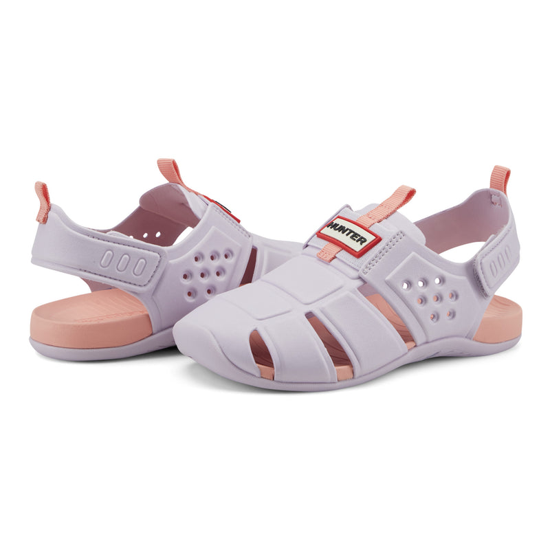 Little Kids Edosa Slingback Casual Flat Sandals