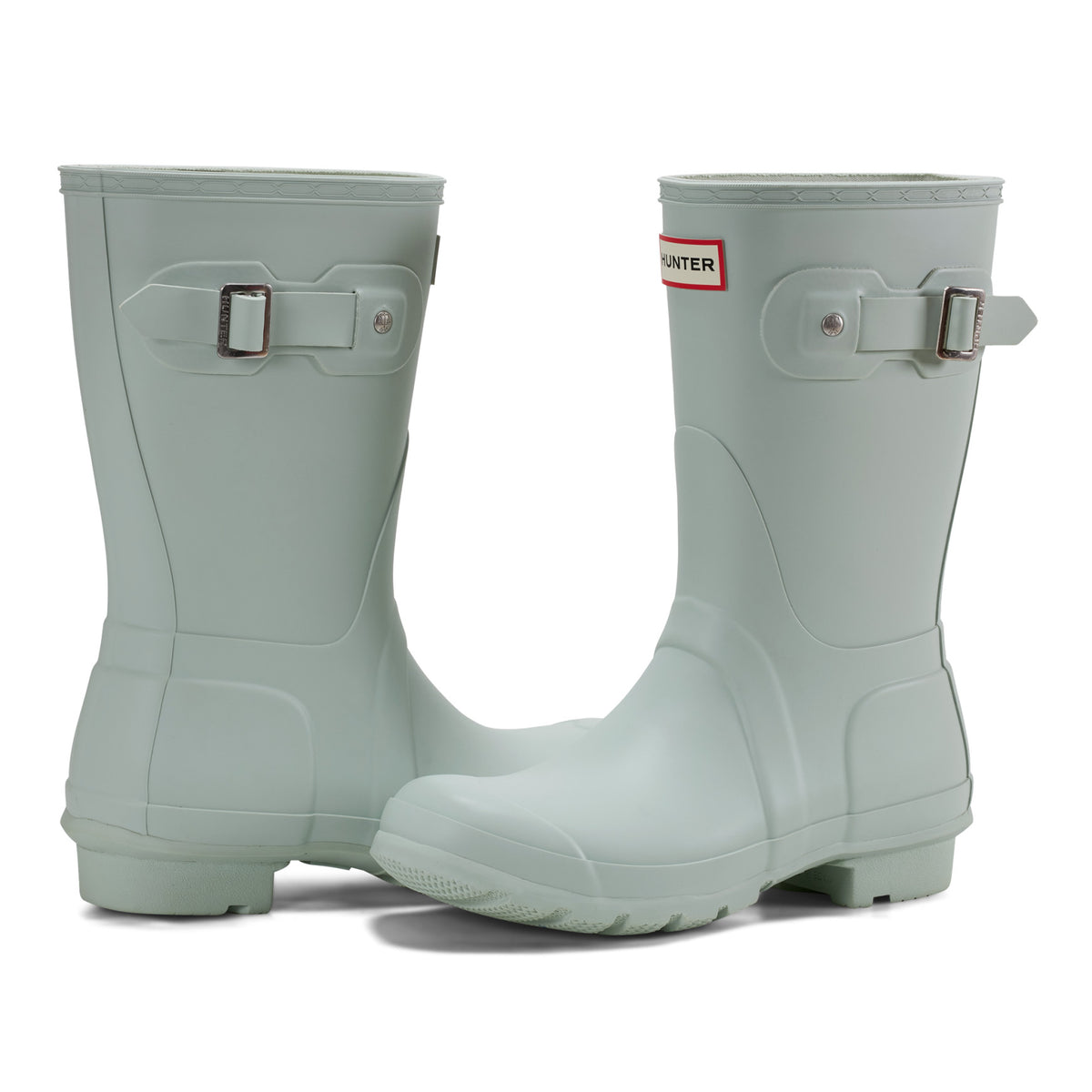 Women's Original Short Rain Boots - Light Green | Hunter Boots