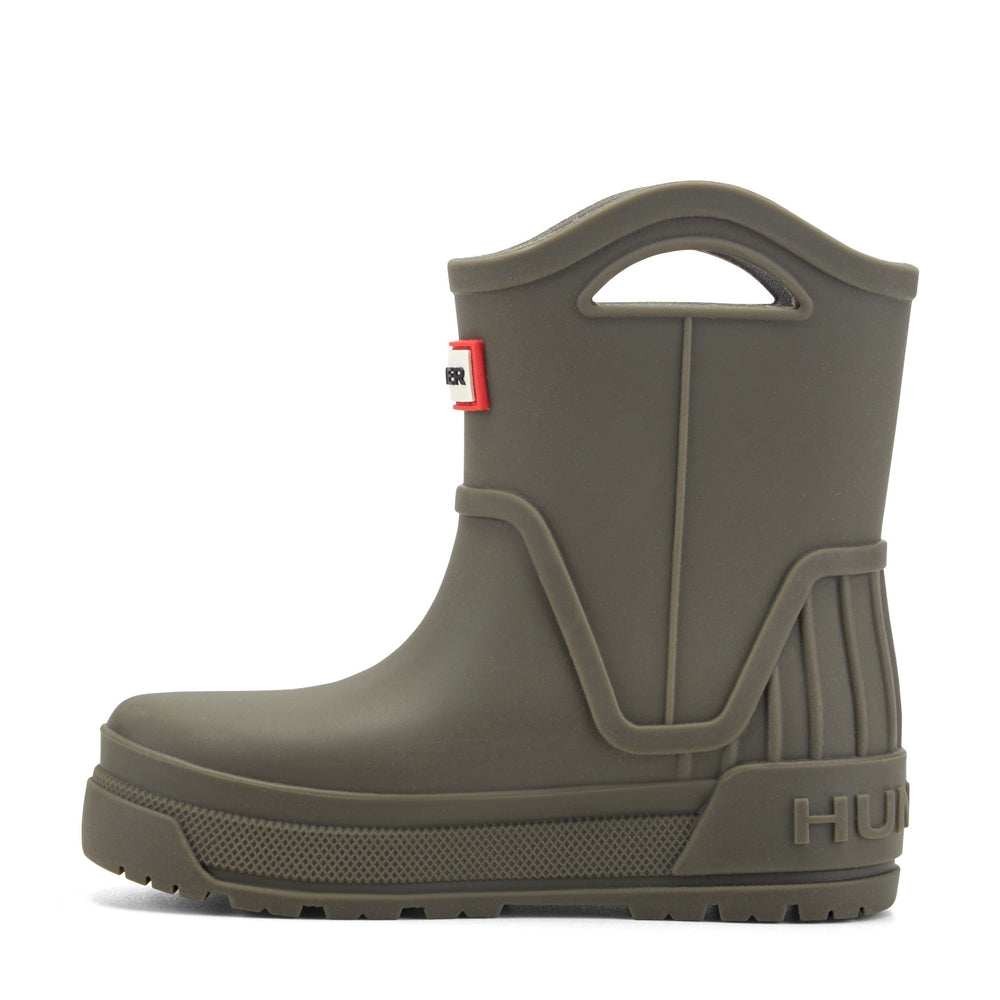 Little Kids Georgey Waterproof Rain Boots - Dark Green | Hunter Boots