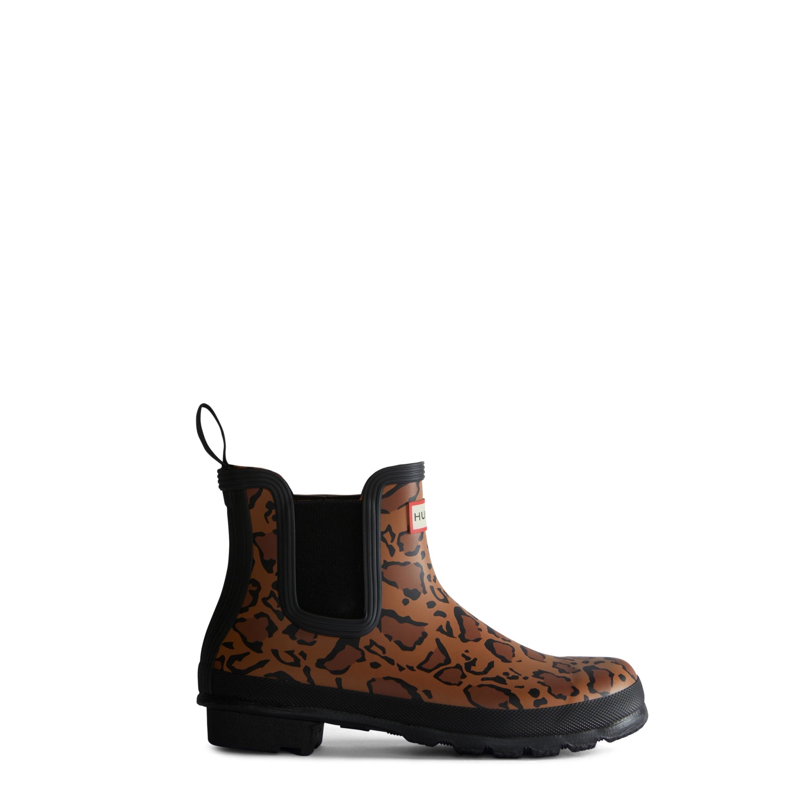 Opførsel Orkan regional Women's Original Leopard Print Chelsea Boots