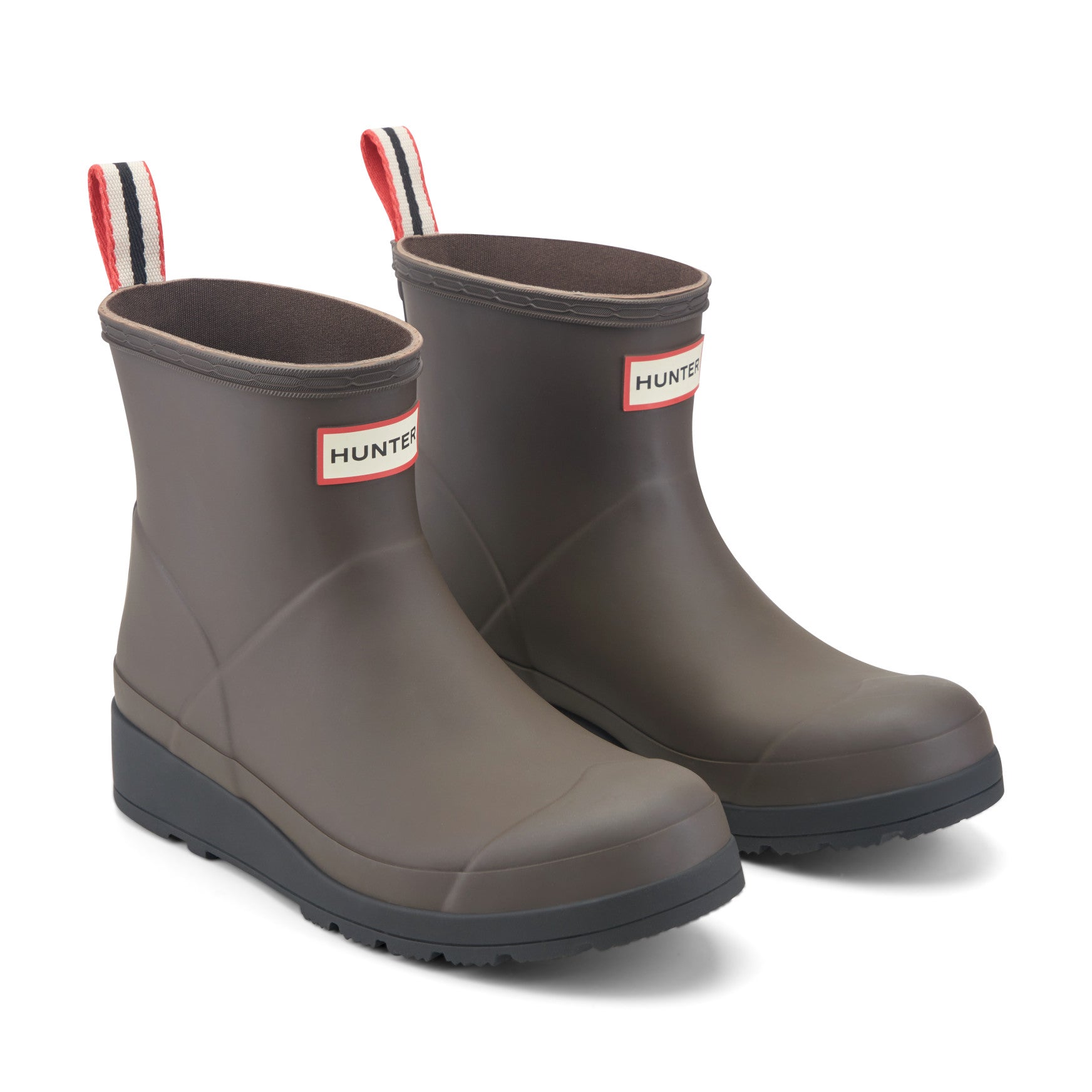Women's PLAY™ Short Rain Boots - Dark Brown | Hunter Boots