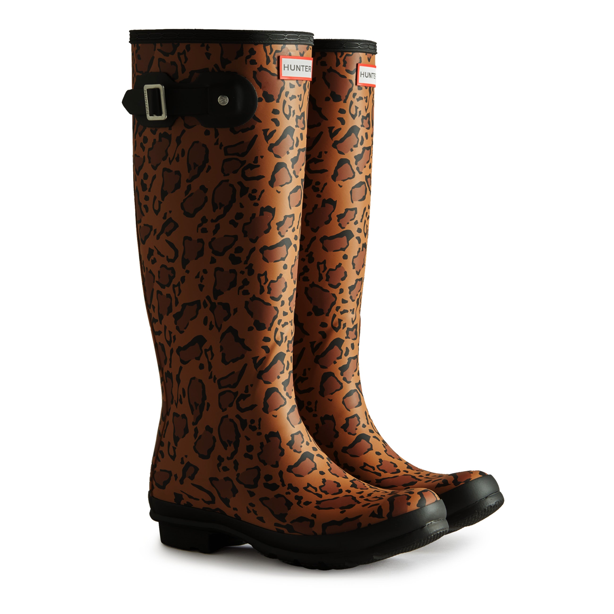 Women's Original Leopard Print Tall Rain Boots