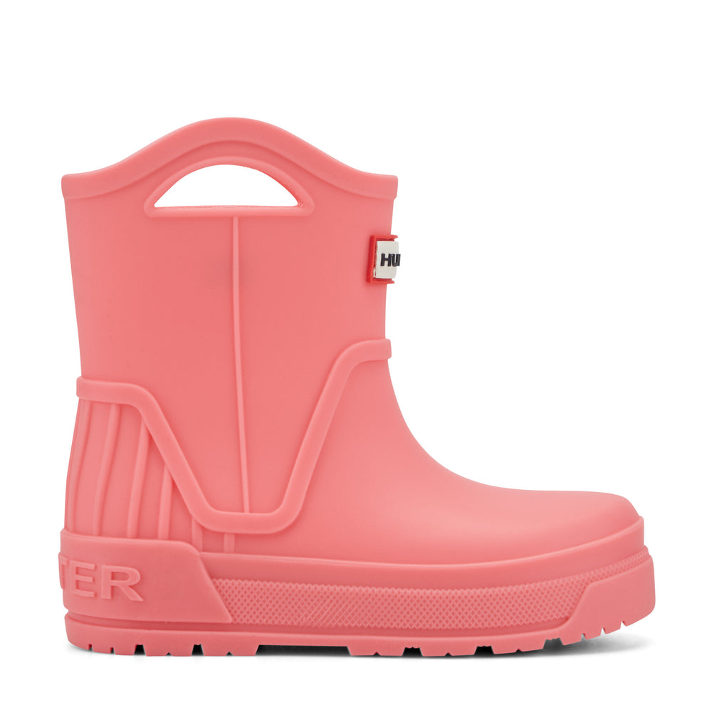 Little Kids Georgey Waterproof Rain Boots - Medium Pink | Hunter Boots