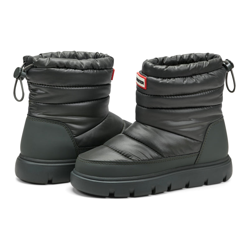 Big Kids Cuddle Lug Sole Insulated Waterproof Snow Booties