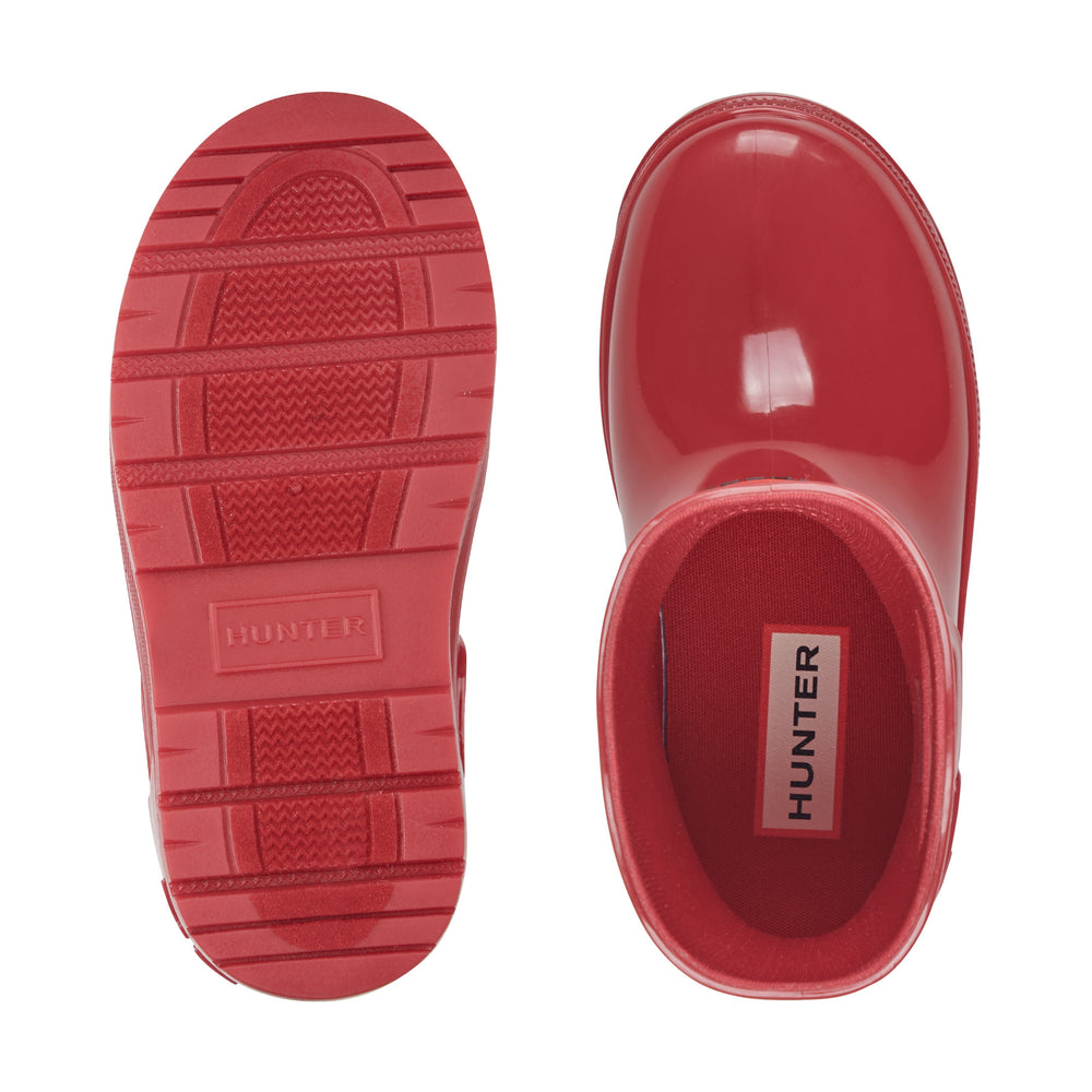 Little Kids Georgey Waterproof Rain Boots - Dark Red | Hunter Boots