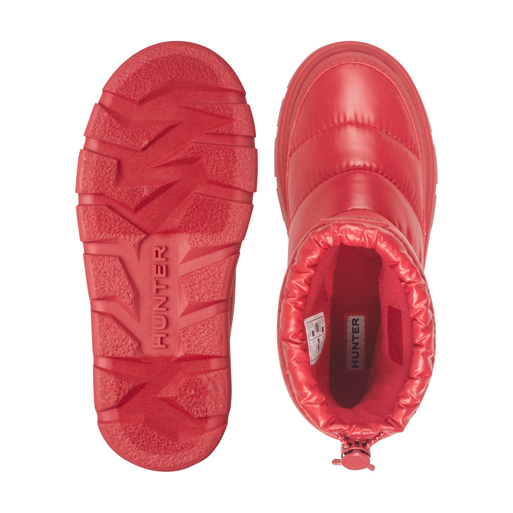 Big Kids Cuddle Lug Sole Insulated Waterproof Snow Booties