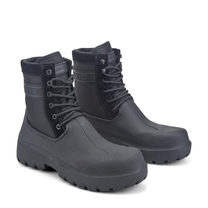 Men's London Insulated Waterproof Duck Boots - Black Men's London Insulated Waterproof Duck Boots - Black