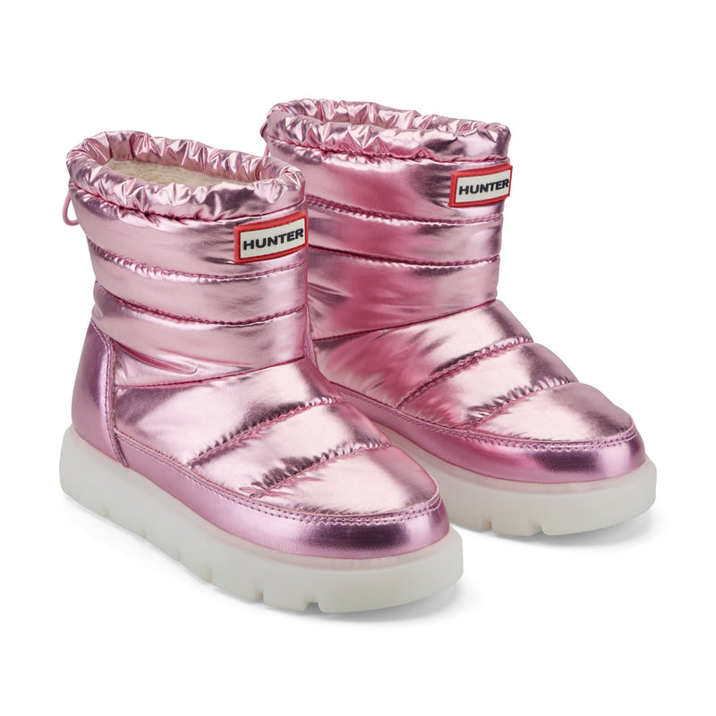 Big Kids Cuddle Lug Sole Insulated Waterproof Snow Booties