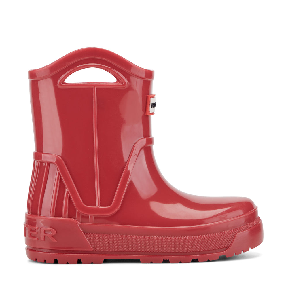 Little Kids Georgey Waterproof Rain Boots - Dark Red | Hunter Boots