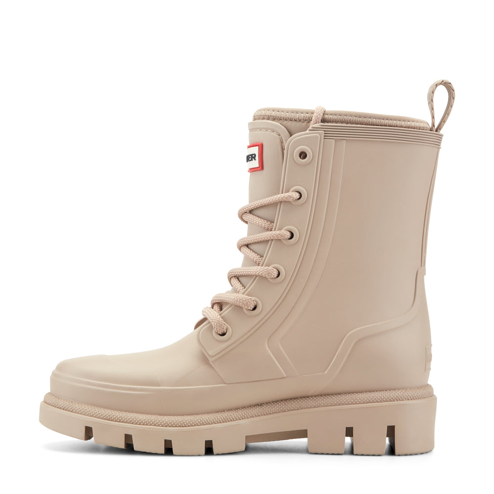 Women's Diana Waterproof Lace-Up Rain Boots - Medium Natural | Hunter Boots