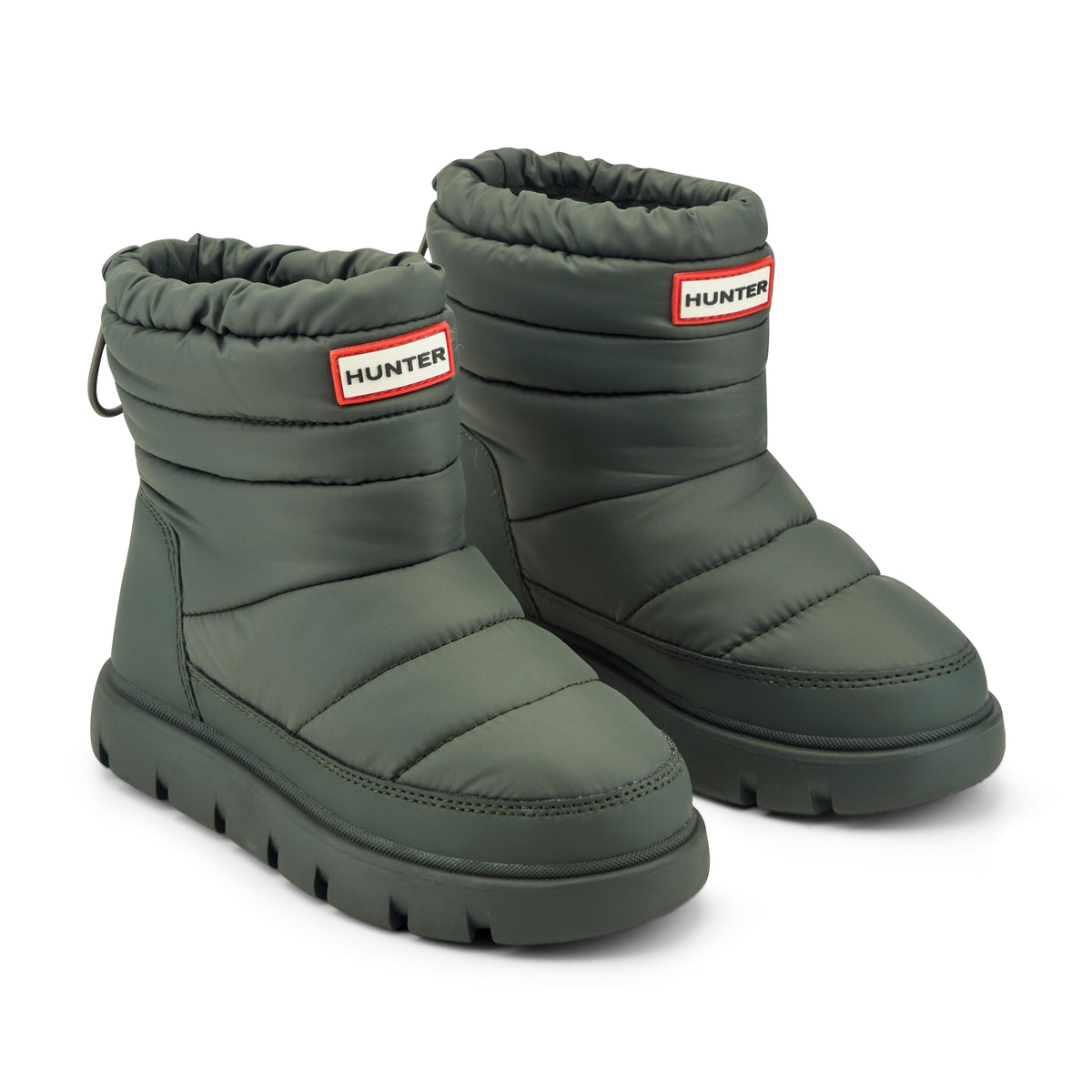 Big Kids Cuddle Lug Sole Insulated Waterproof Snow Booties