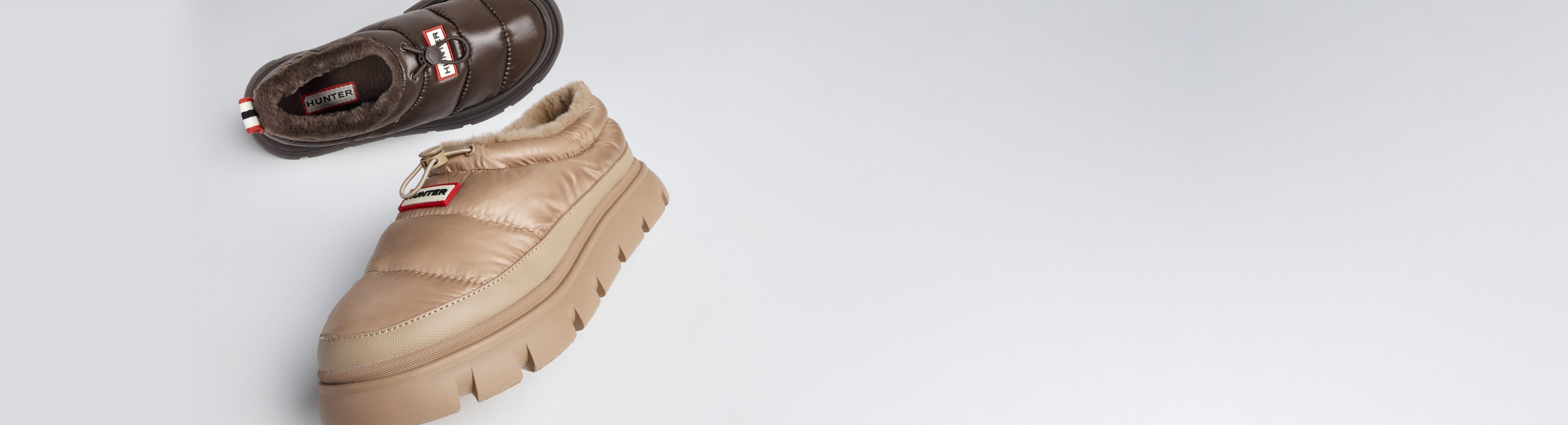 Promotional banner featuring Madi insulated boots