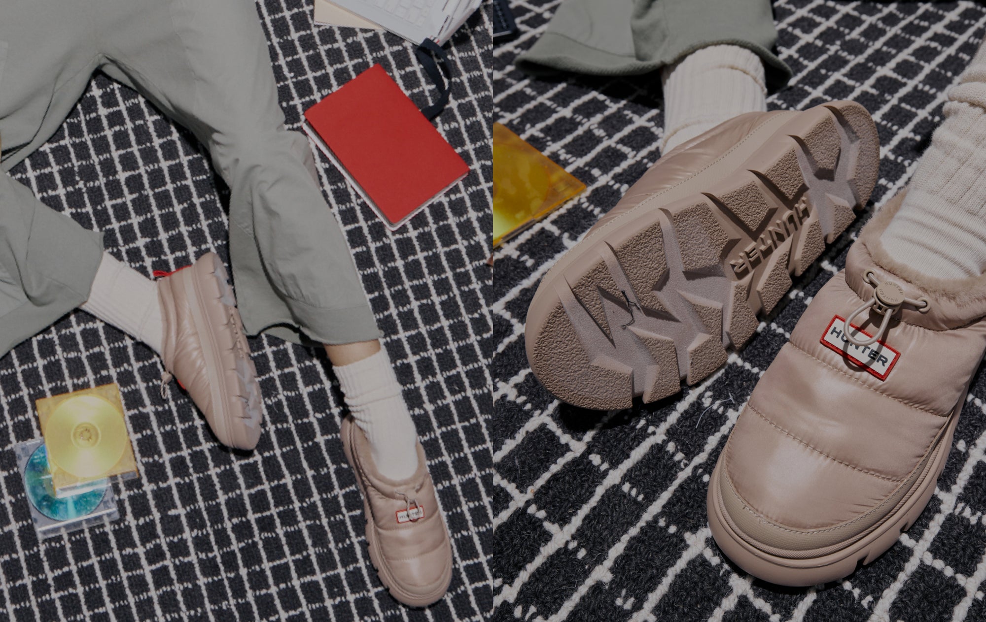 Promotional banner for women's back to campus footwear
