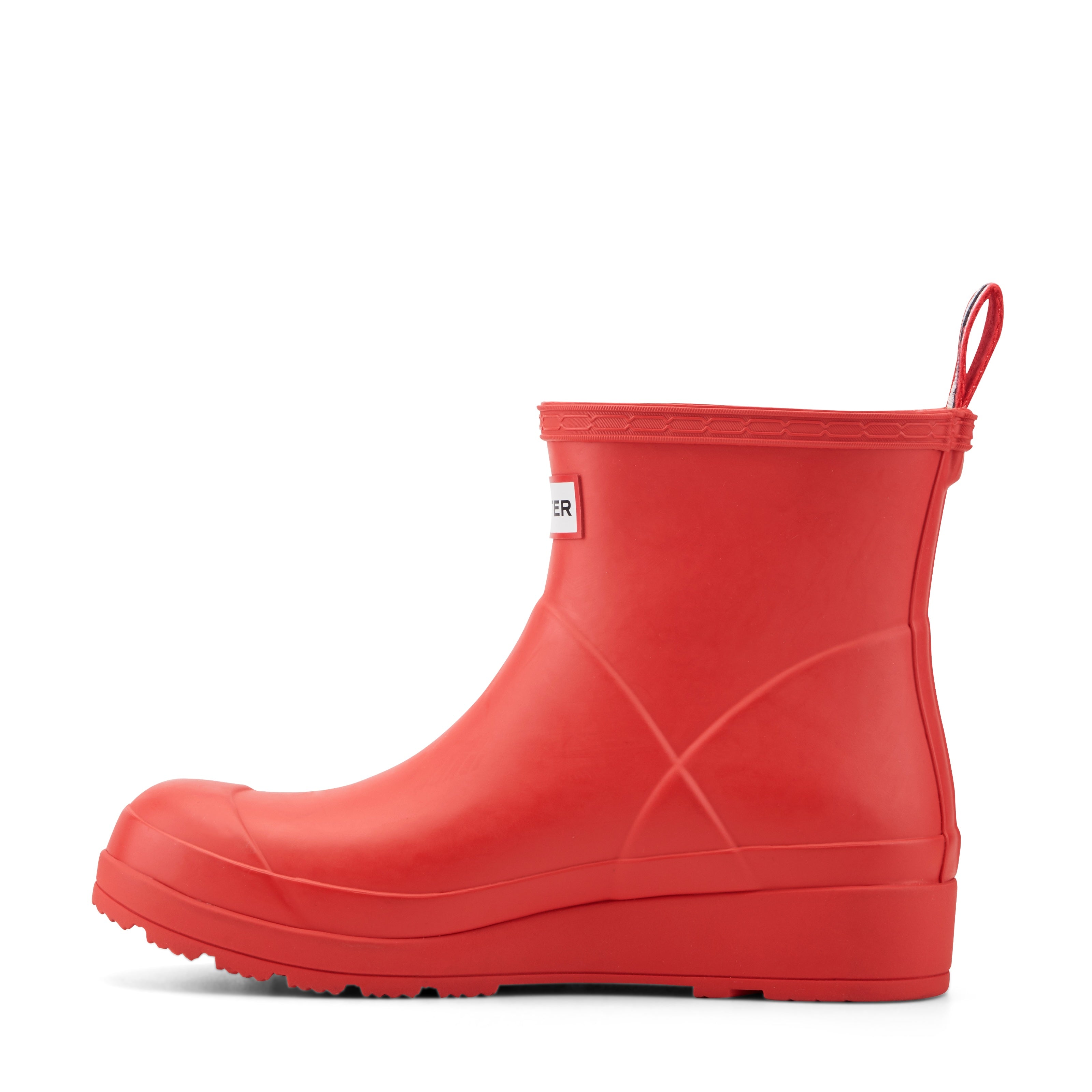 Women's PLAY™ Short Rain Boots - Logo Red | Hunter Boots Women's PLAY™ Short Rain Boots - Logo Red | Hunter Boots