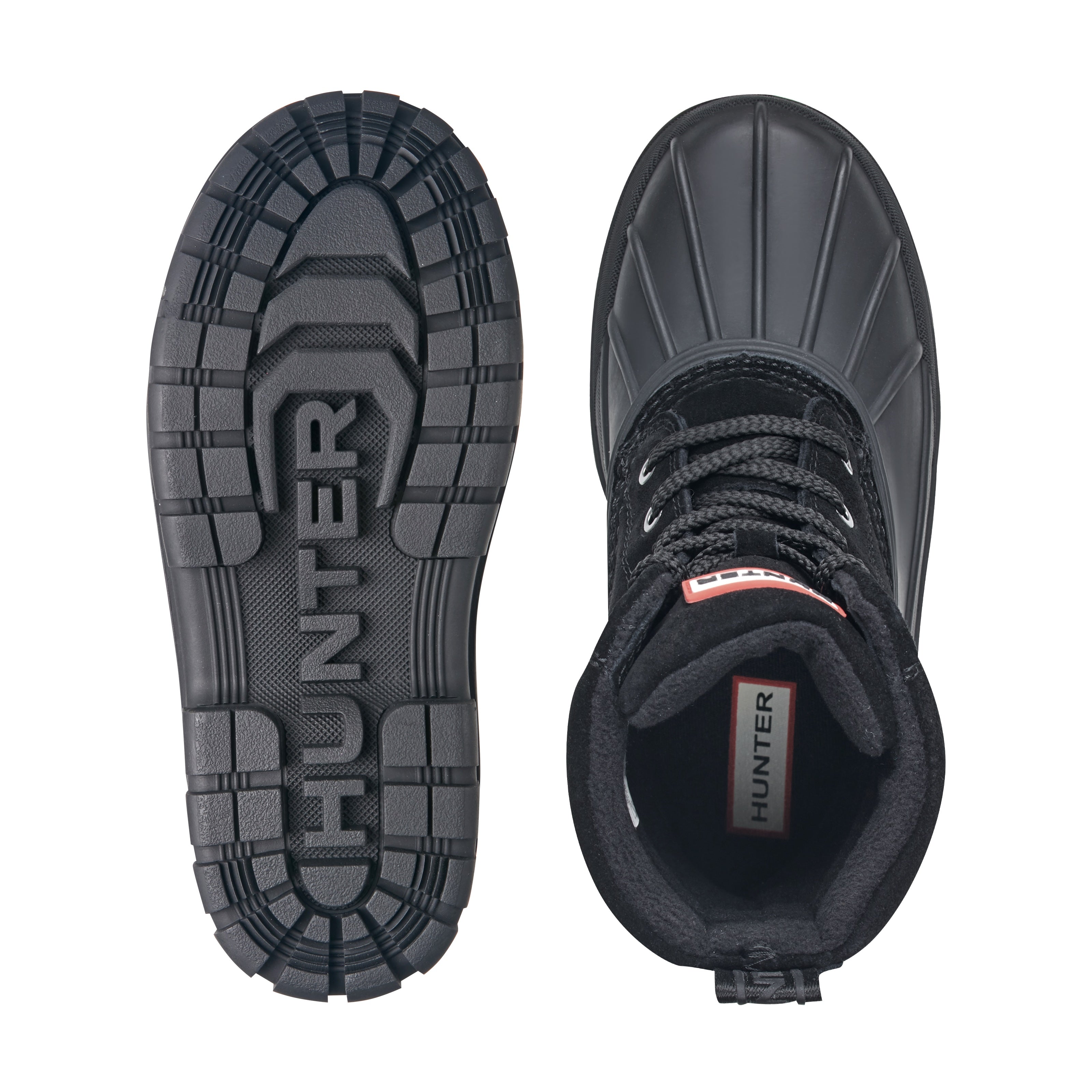 HUNTER ブラック 防水ブーツ UK11 us12 Women's Sussex Insulated Waterproof Duck Boots - Black | Hunter Boots
