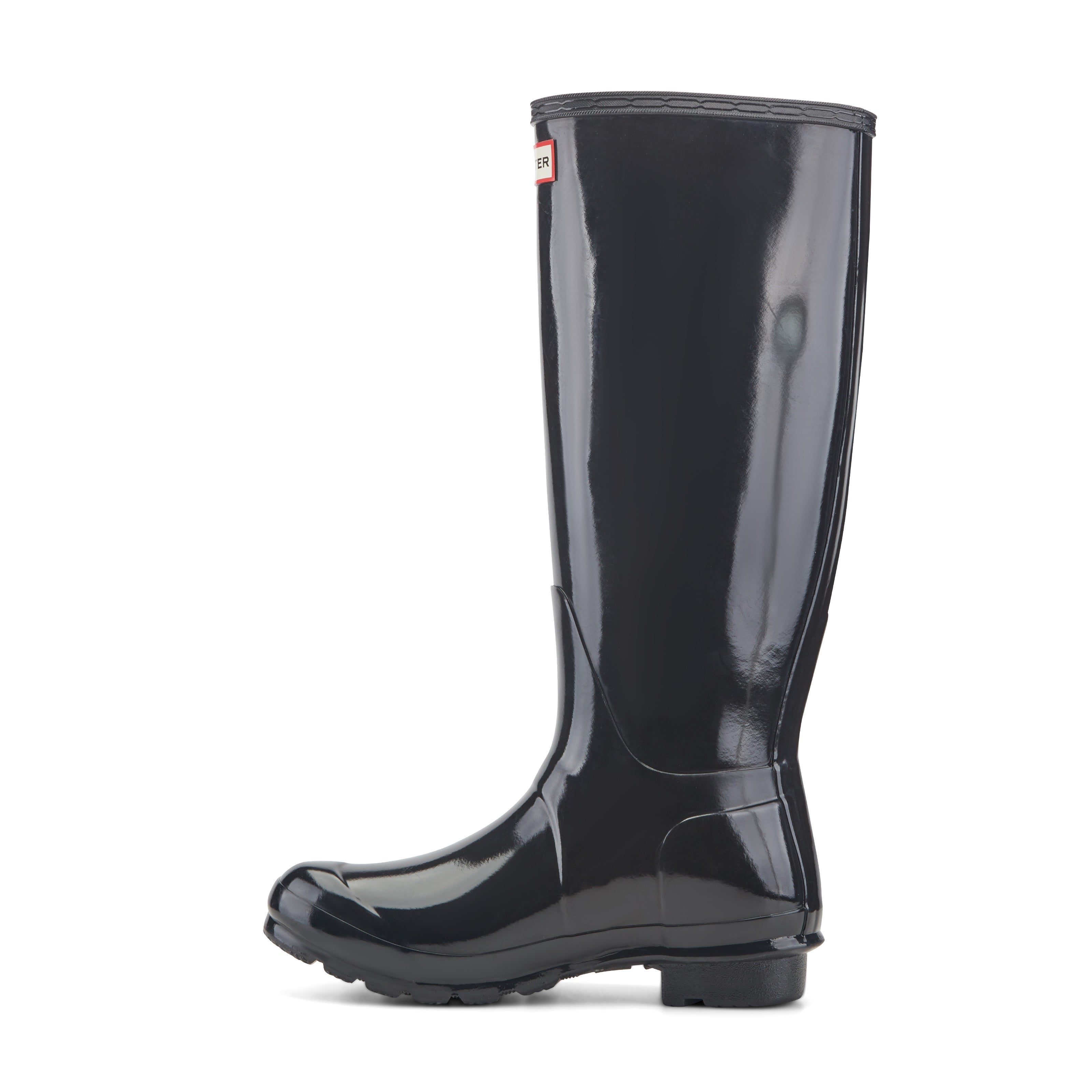 HUNTER ORIGINAL TALL GLOSS ハンター　長靴22.0cm Women's Original Tall Gloss Rain Boots - Black Gloss | Hunter Boots