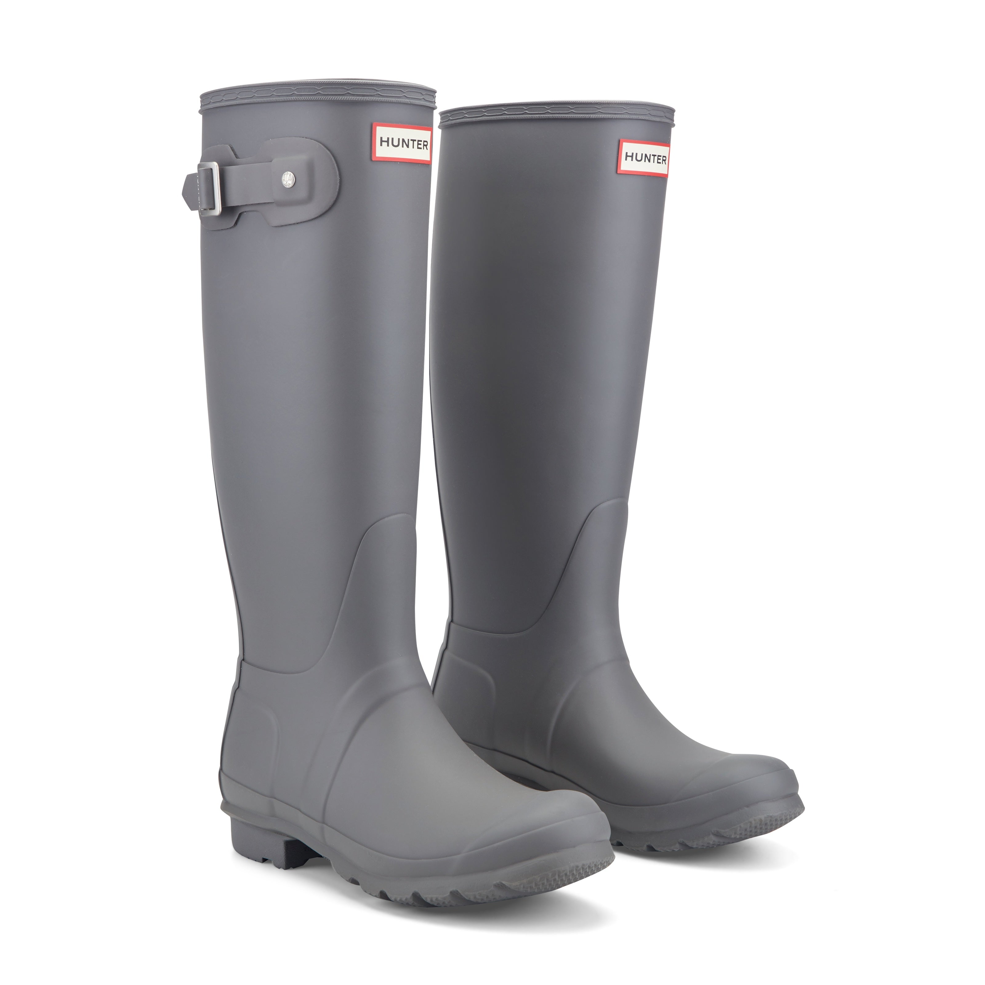 Women's Original Tall Rain Boots - Dark Gray | Hunter Boots