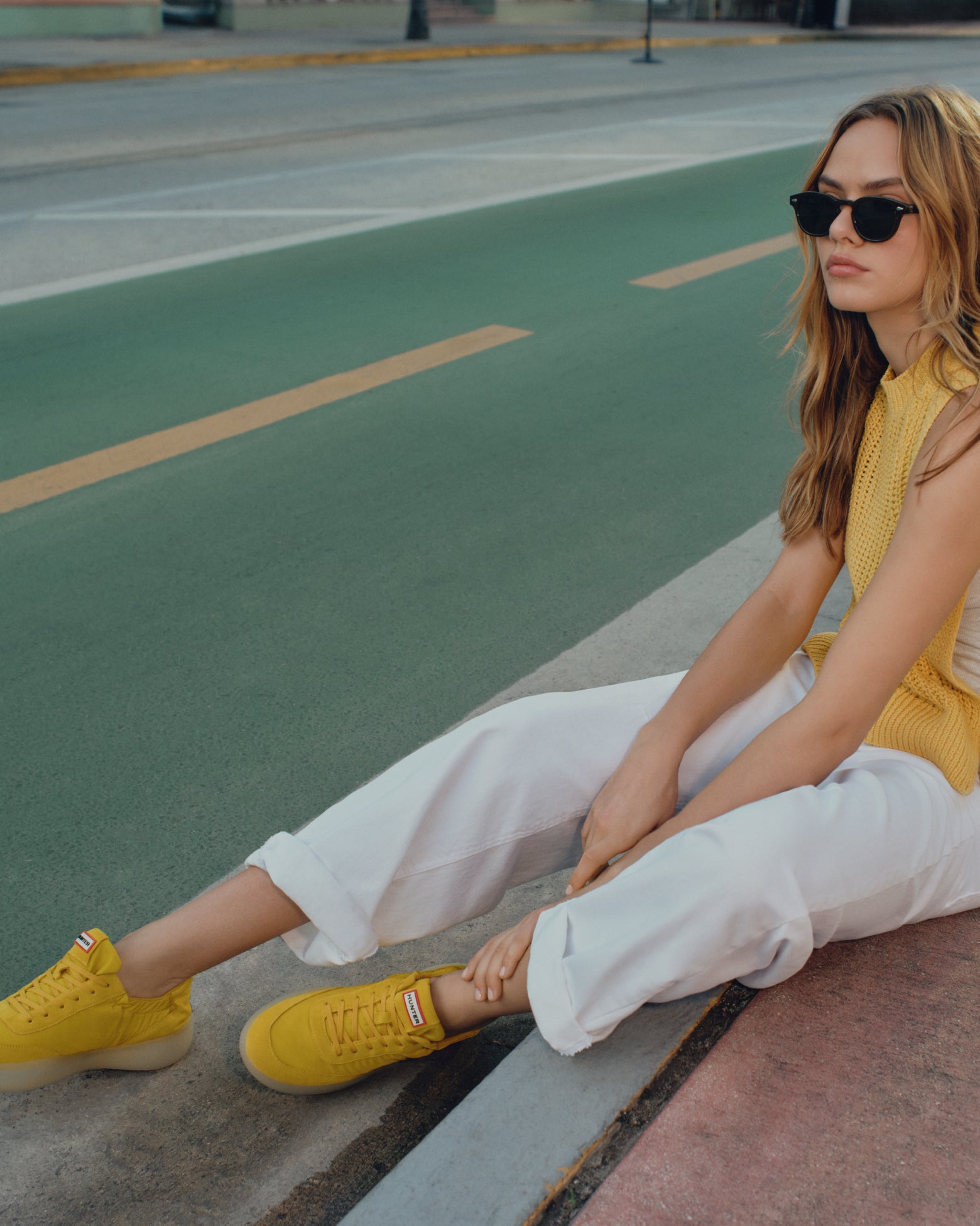 Women’s Marsh Casual Sneakers in Yellow
