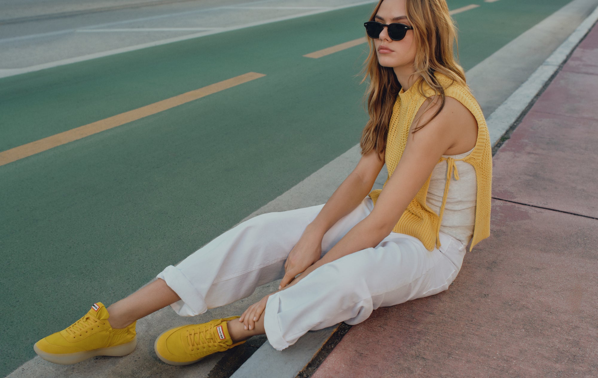 Women’s Marsh Casual Sneakers in Yellow