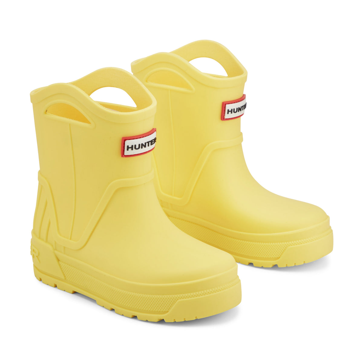 Little Kids Georgey Waterproof Rain Boots - Yellow | Hunter Boots