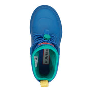 Little Kids Stamp Lace-Up Waterproof Ankle Boots