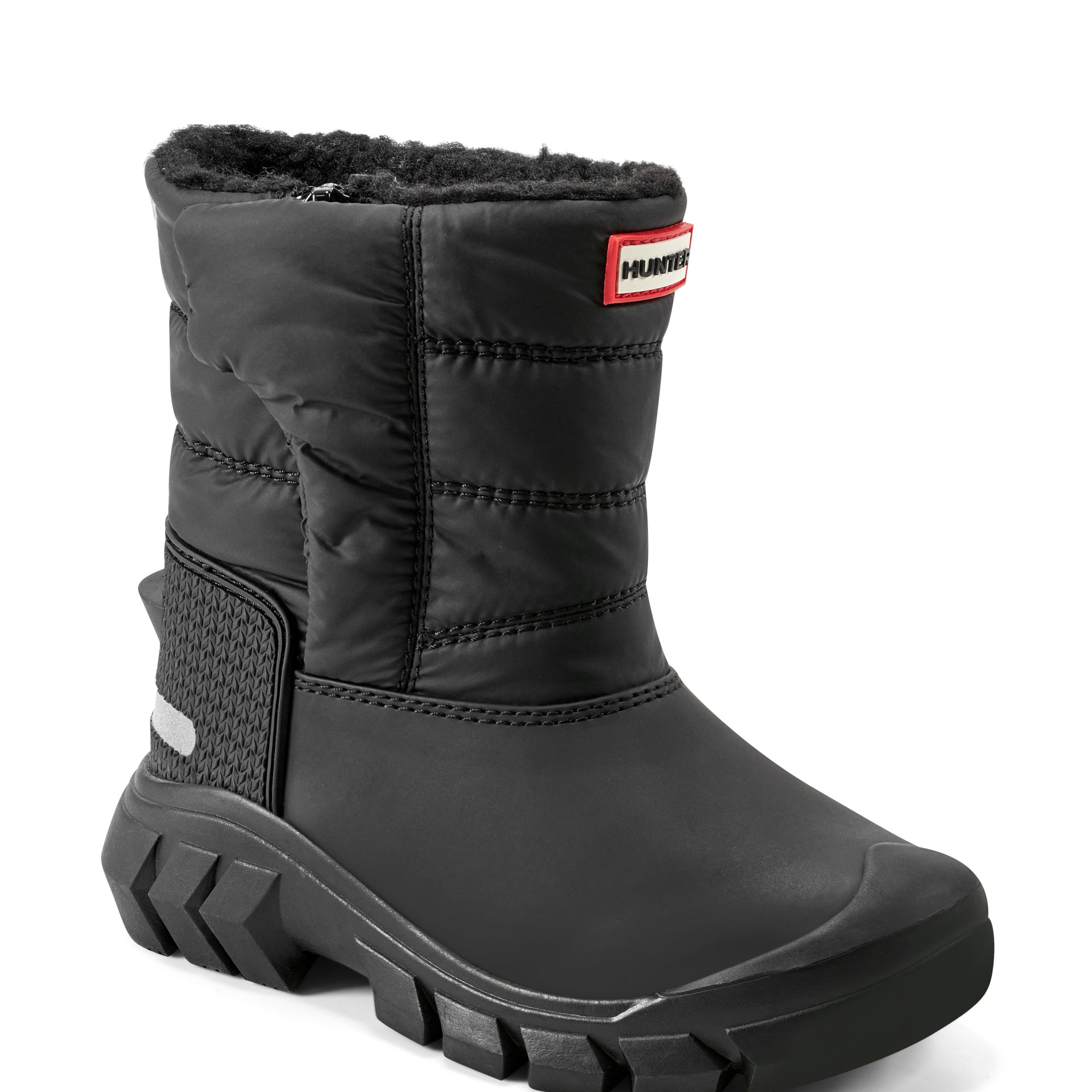 Little kids's Little Kids Insulated Snow Boots Black Hunter Boots