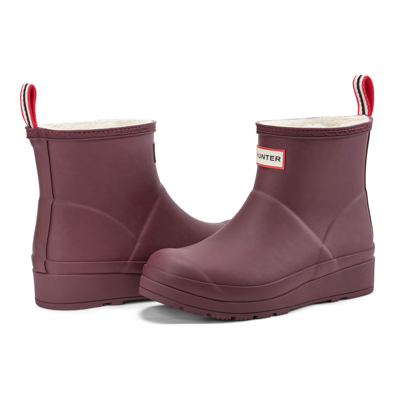 Women's PLAY™ Insulated Vegan Shearling Short Rain Boots