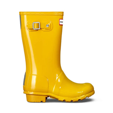 Big Kids Original Gloss Rain Boots - Hunter Boots Big Kids Original Gloss Rain Boots Yellow Hunter Boots Big Kids > Rain Boots > Kids Rain Boots