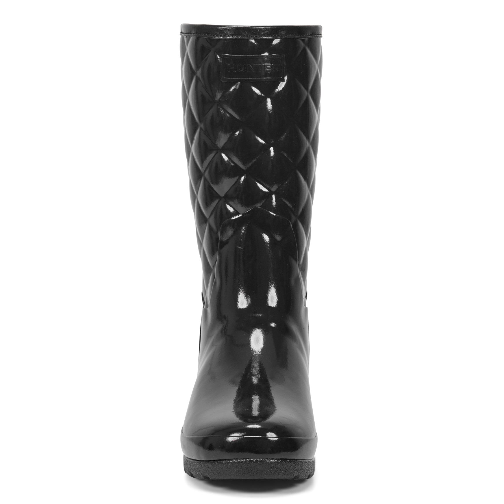 Women's Adjustable Quilted Refined Slim Fit Short Rain Boots