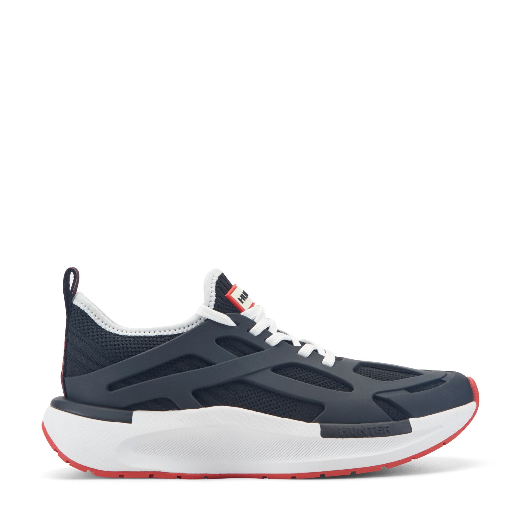 Utopia＆Utility Women's Tulip Lace-up Casual Sneakers - Black | Hunter Boots