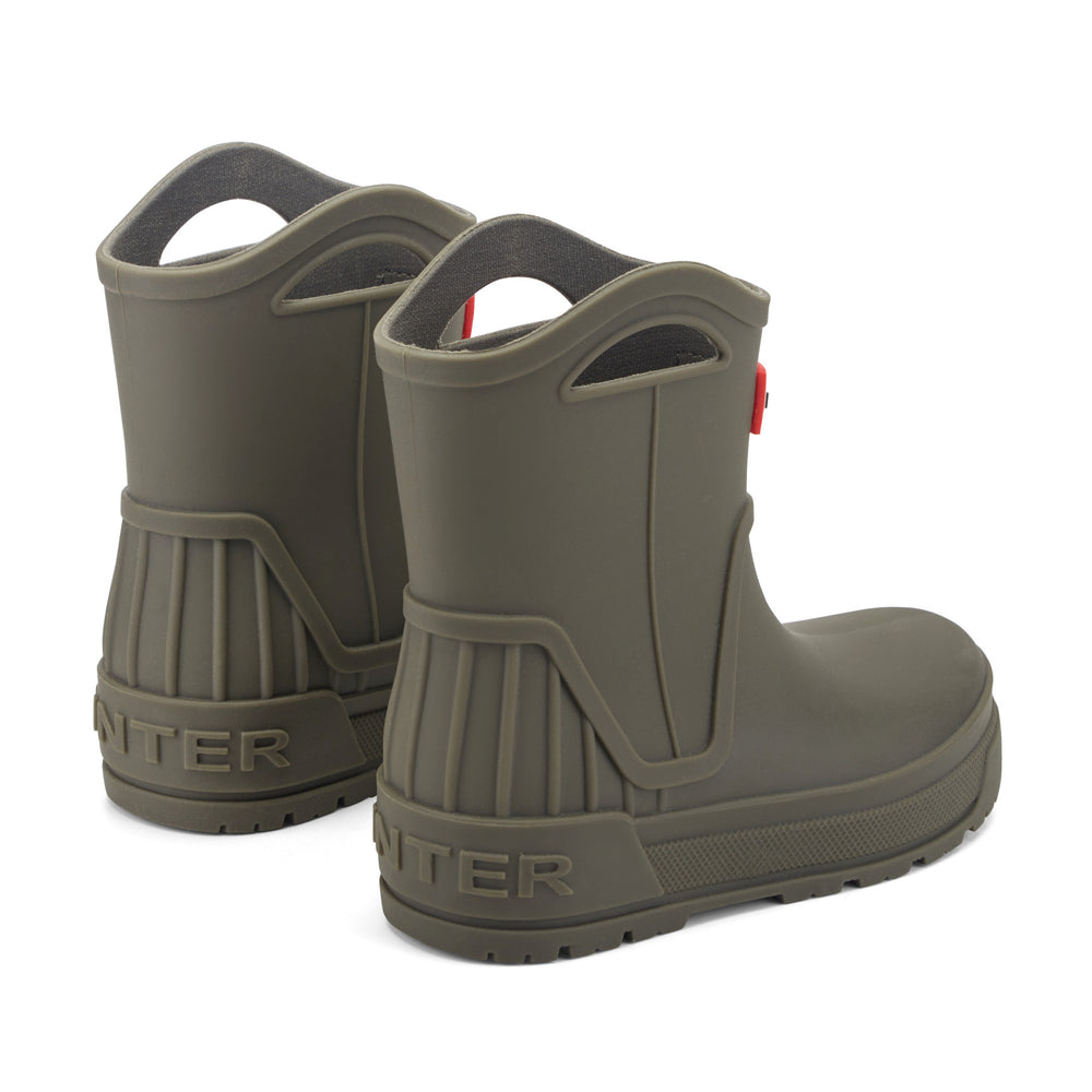 Little Kids Georgey Waterproof Rain Boots - Dark Green | Hunter Boots