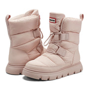 Women's Moon Lug Sole Insulated Waterproof Snow Booties