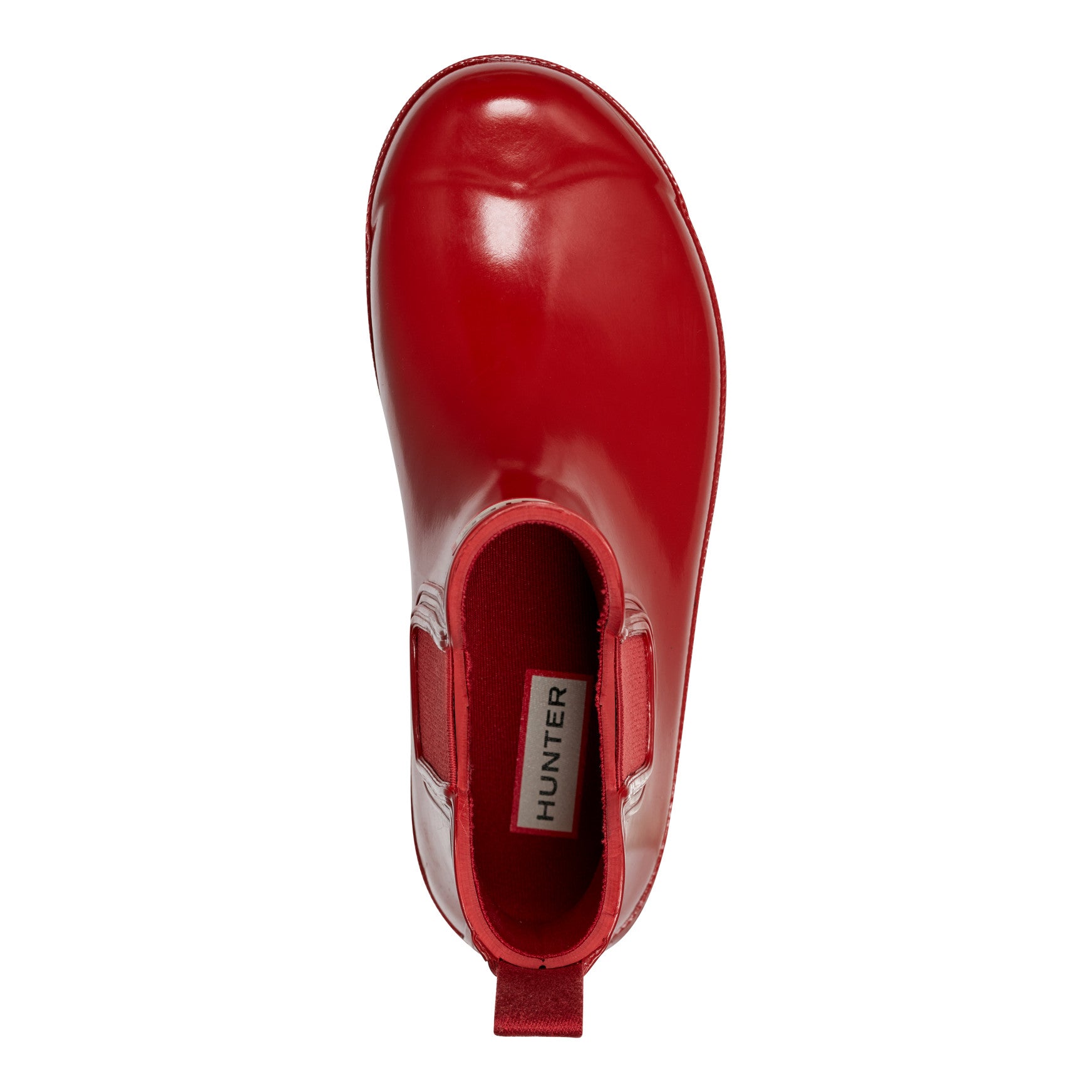 Women's Original Gloss Chelsea Boots - Military Red | Hunter Boots