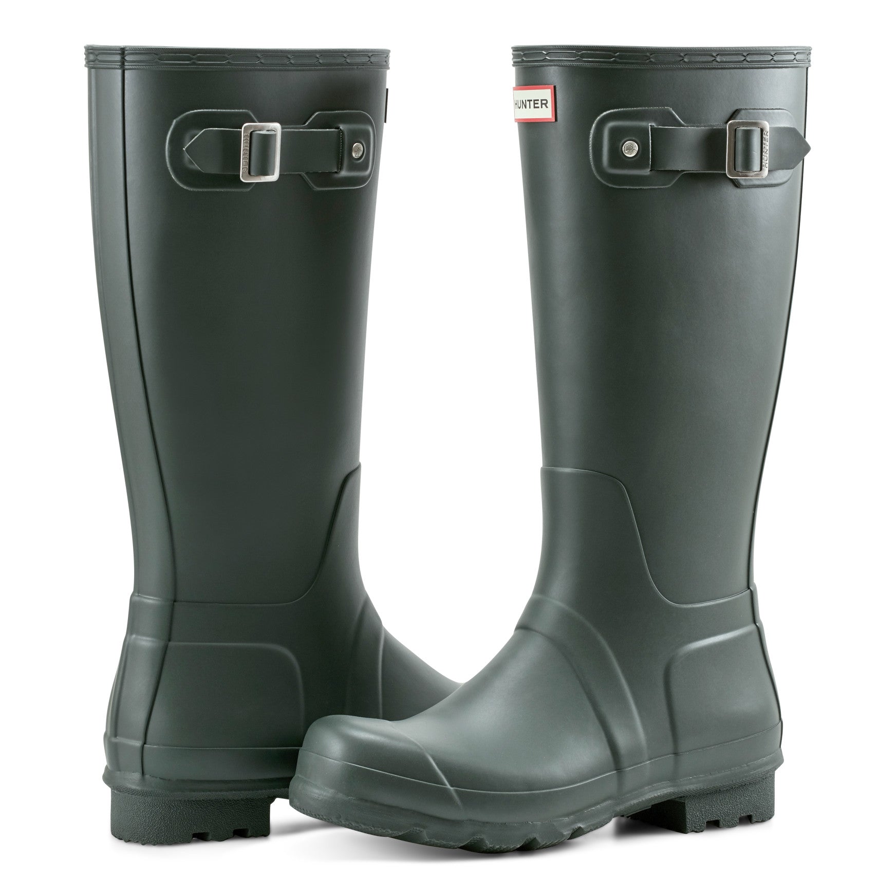 Men's Original Tall Rain Boots - Dark Olive | Hunter Boots Men's Original Tall Rain Boots - Dark Olive | Hunter Boots