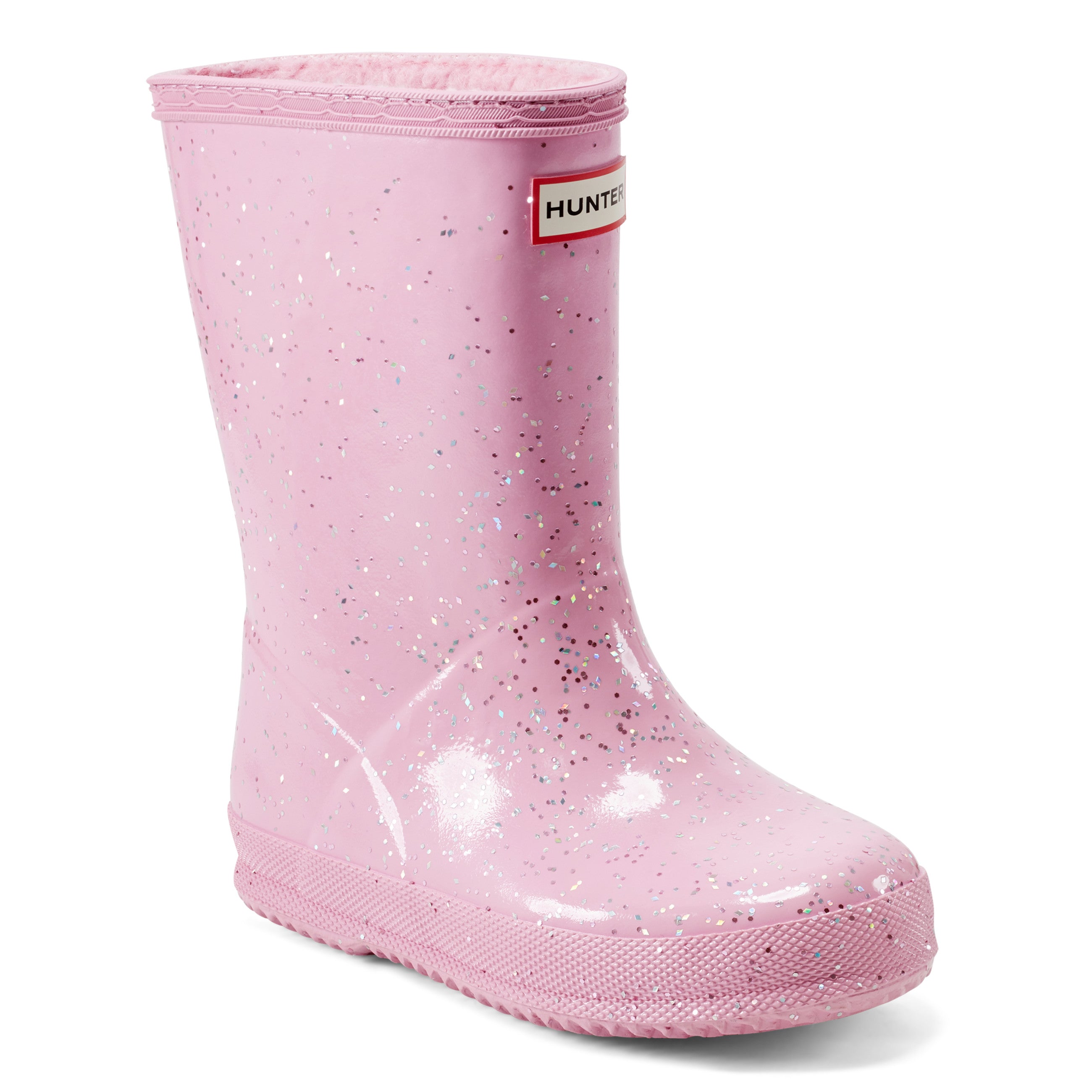 Healthcare Pink Hunter Wellies Baby Pink Hunter Giant Glitter