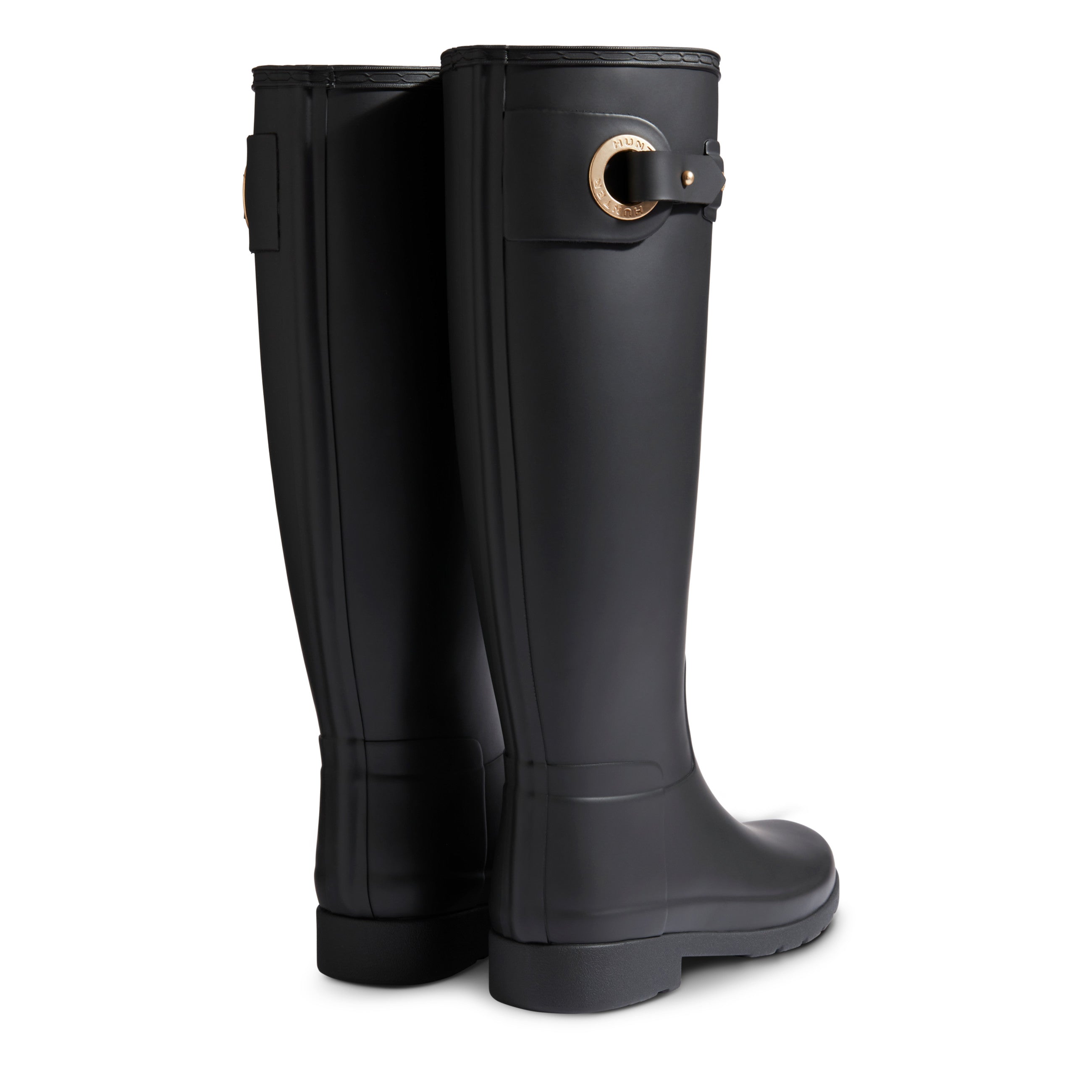 Slim Fit Hunter Original Refined Back Strap Rain Boots Hunter