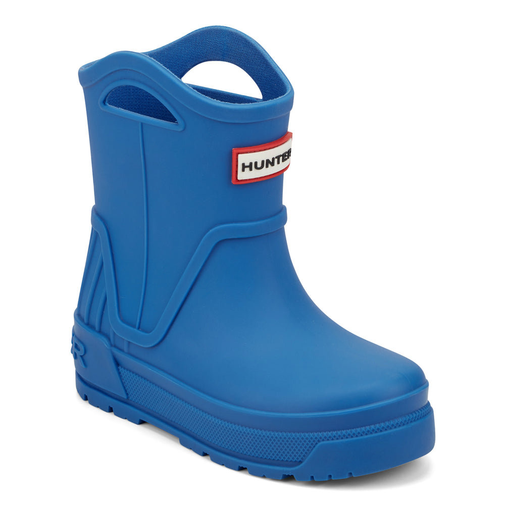 Little Kids Georgey Waterproof Rain Boots - Medium Blue | Hunter Boots